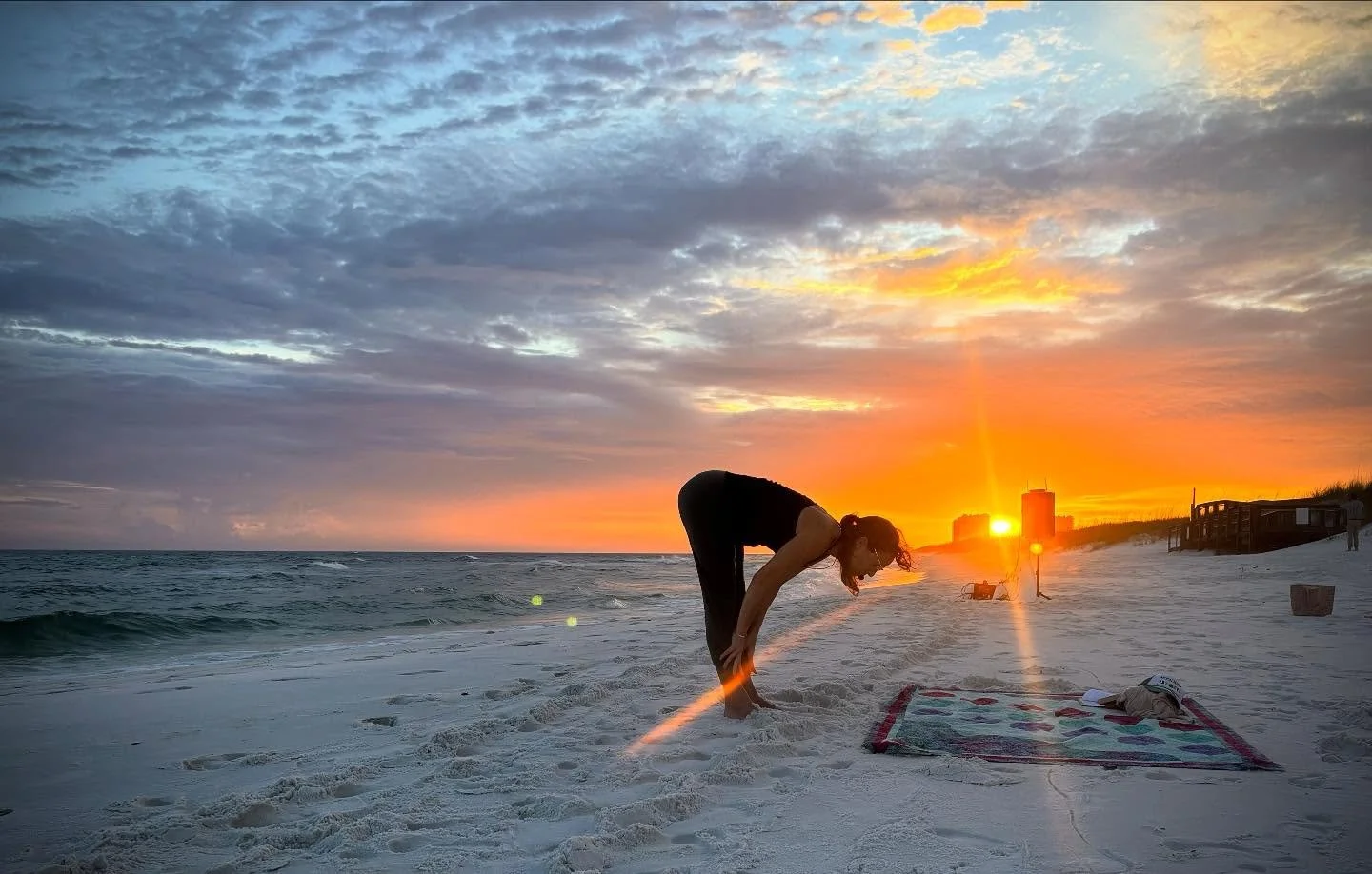 ✨ Thank you to all who came out last night for October Full Moon Yoga. It was a magical evening with a magical community. 🌕

Thank you @candace13131313 for the gorgeous photos. Can&rsquo;t wait to see them all! 

#pensacolabeachyoga #moonmagic #full