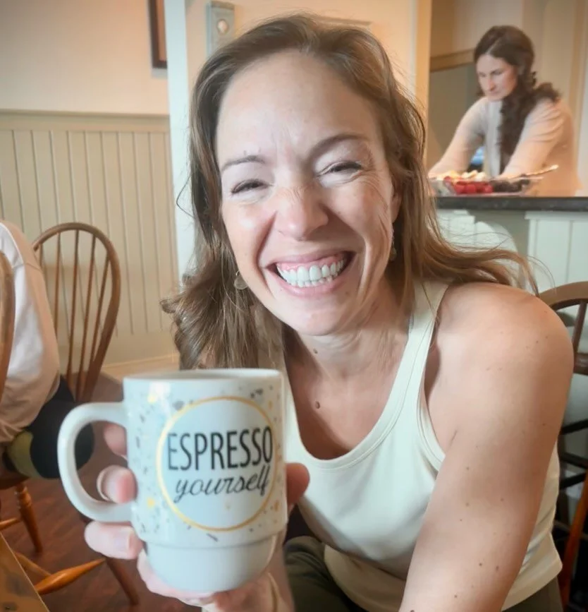 Any other coffee lovers out there? ☕

Obsessed with warm drinks because I&rsquo;m always cold. 

🌞 One of the many reasons I love yoga is it heats me up from inside out. 🌞

Anyone a little chilled from this weather or life in general? Come warm up 