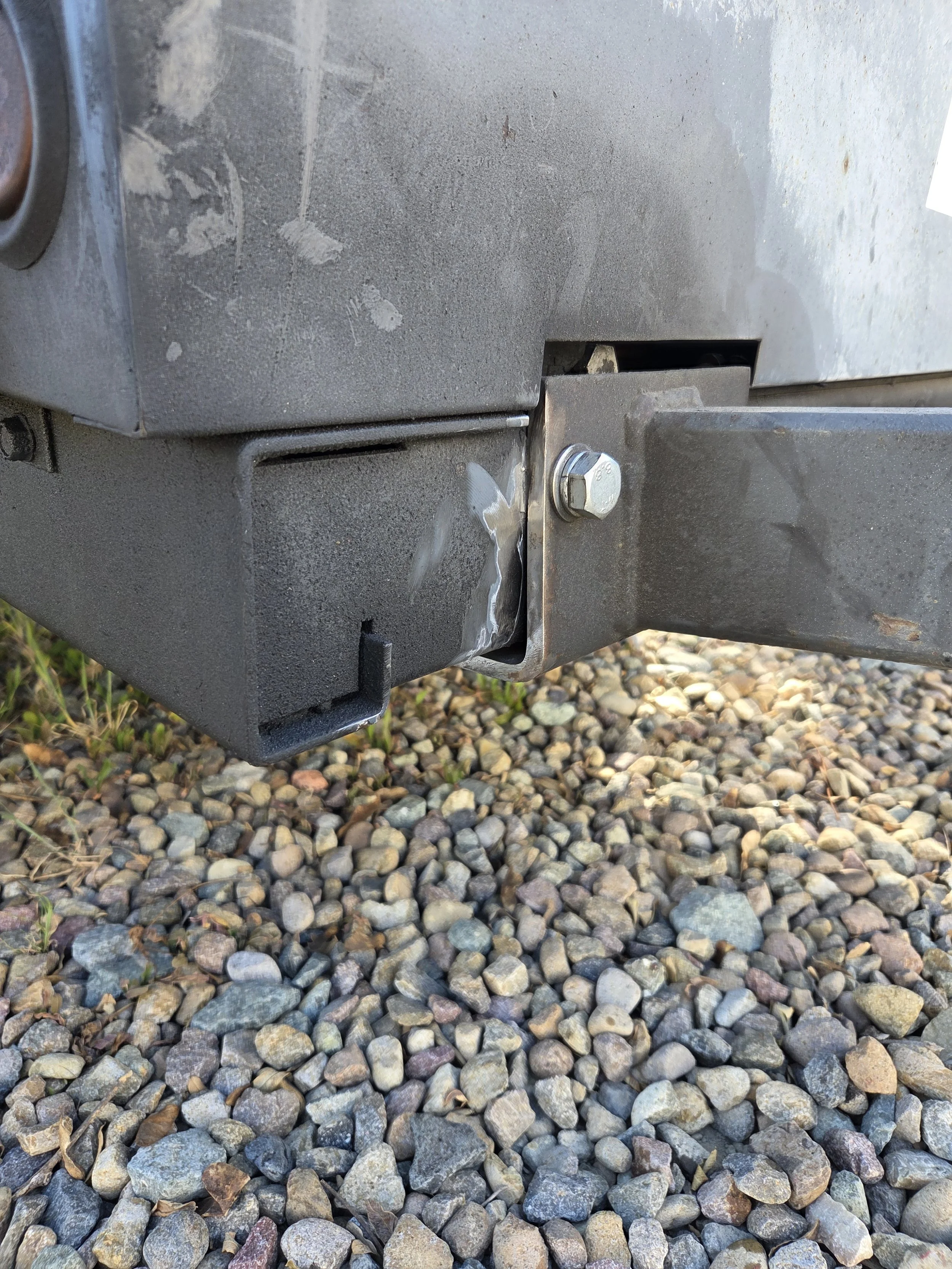 Detached Bolt , Weld Repair