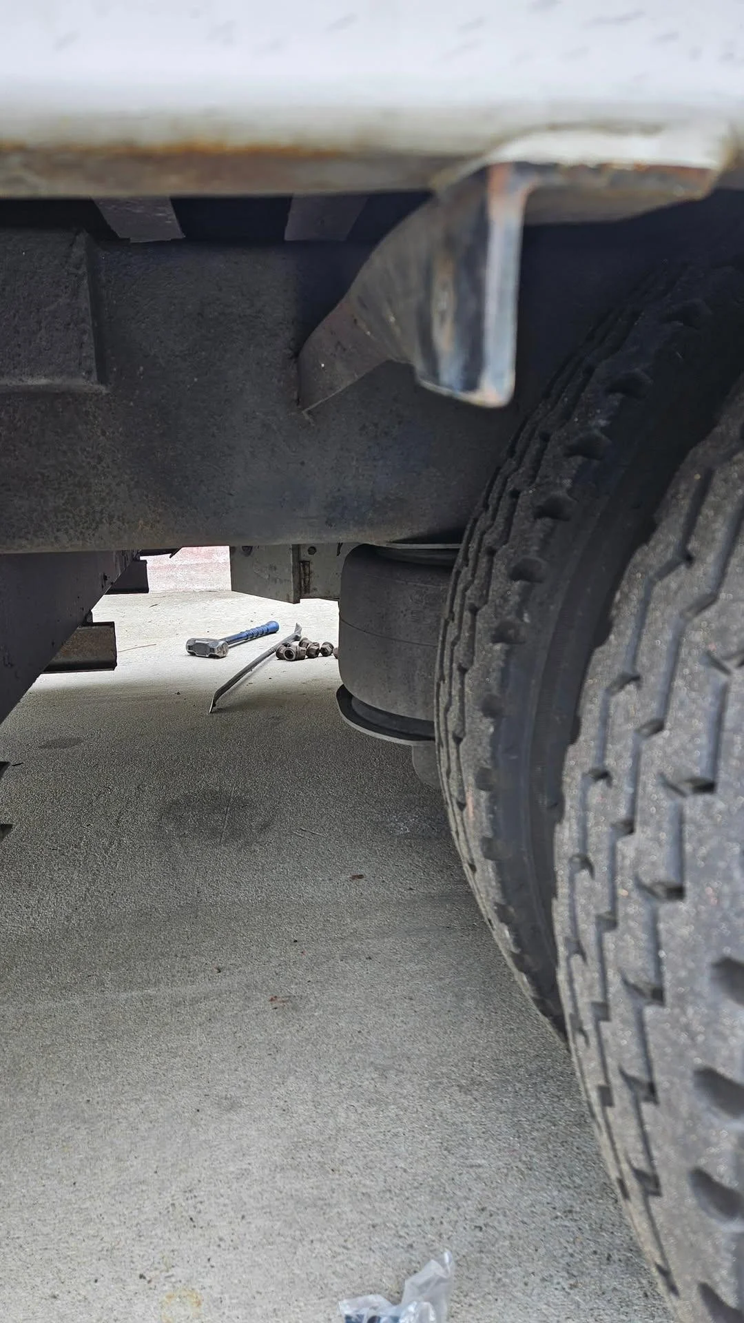 Bent MudFlap frame Repair