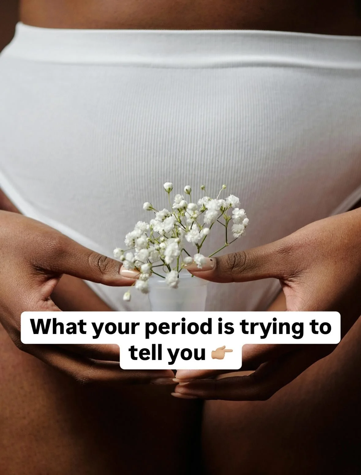 Your period is a monthly reflection of how your body is coping with stress, nourishment, sleep, and what you&rsquo;re holding onto.

When it feels off, it&rsquo;s not random. It&rsquo;s your body asking for support, not suppression.

Everyone is diff