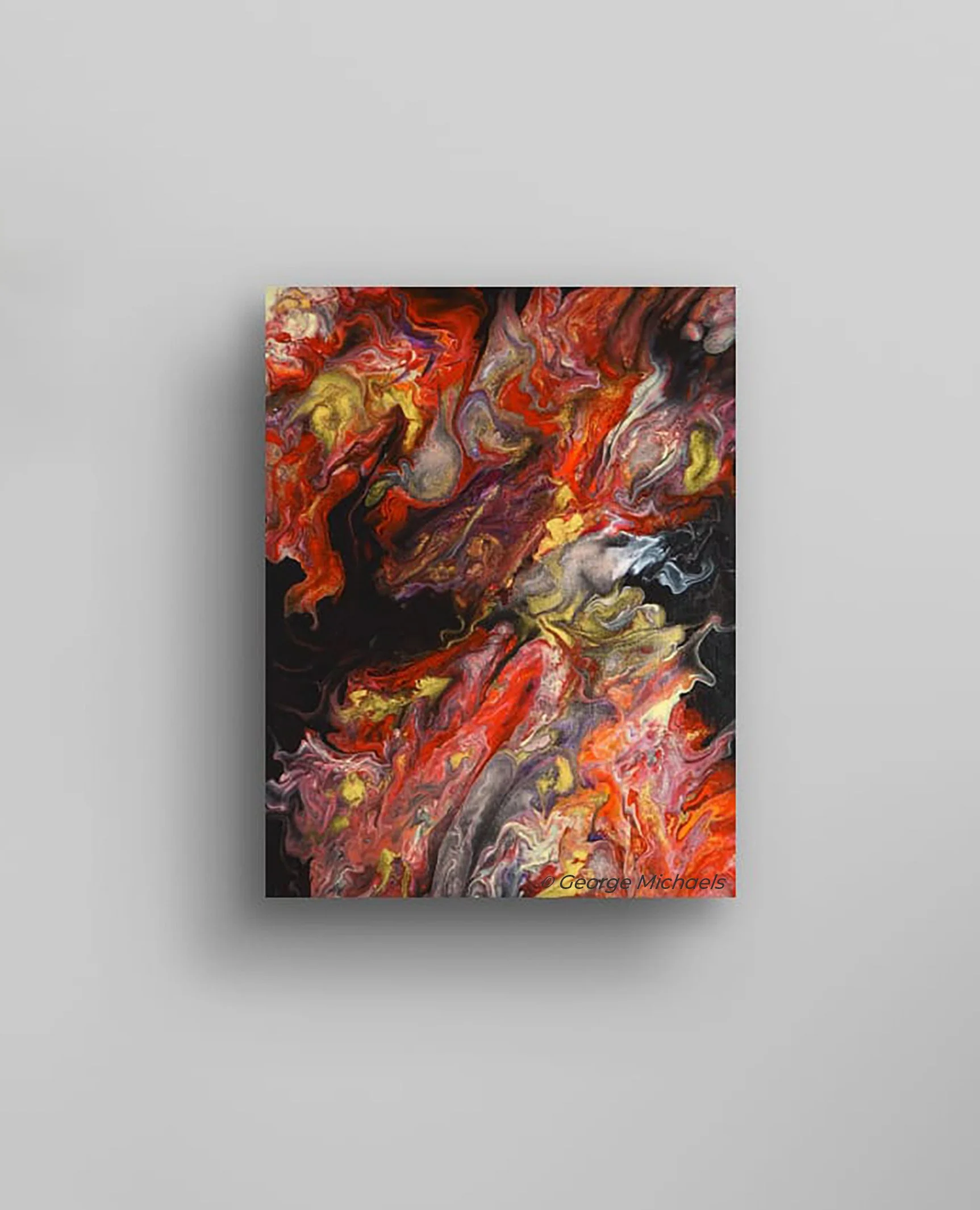 Molten Symphony Selected for the Abstract Art Show