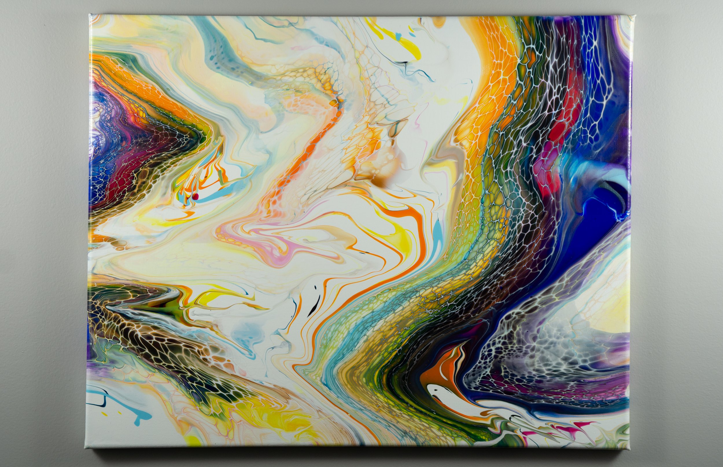 Mosaic Menagerie - Gallery Canvas Print