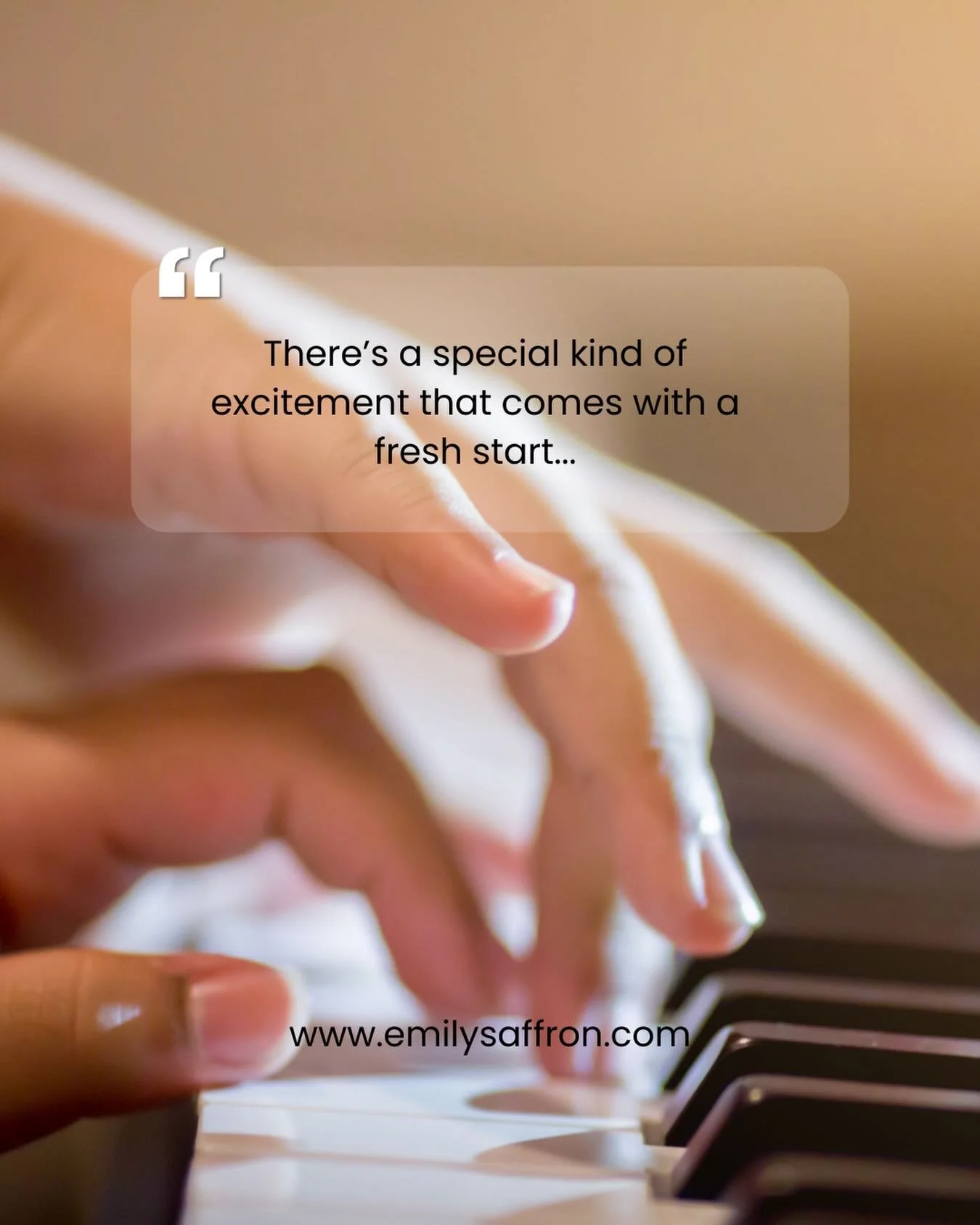 &hellip;especially when it&rsquo;s something you know you love to do!

A little while ago I took a hiatus from work (teaching piano) to channel all my creative energies into being a mum, again. As it turned out, that little while turned into three ye