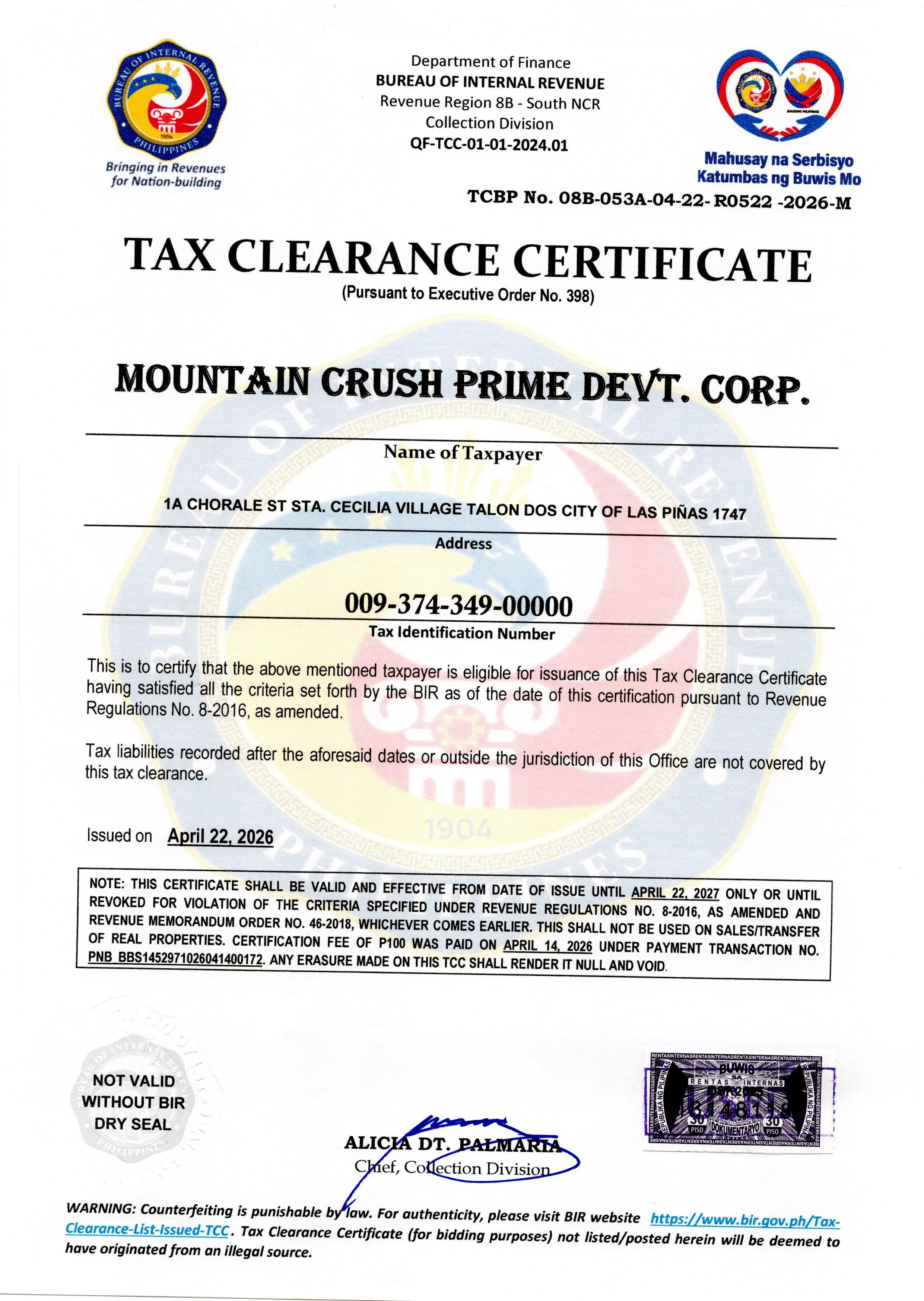 TAX CLEARANCE 2026.JPG