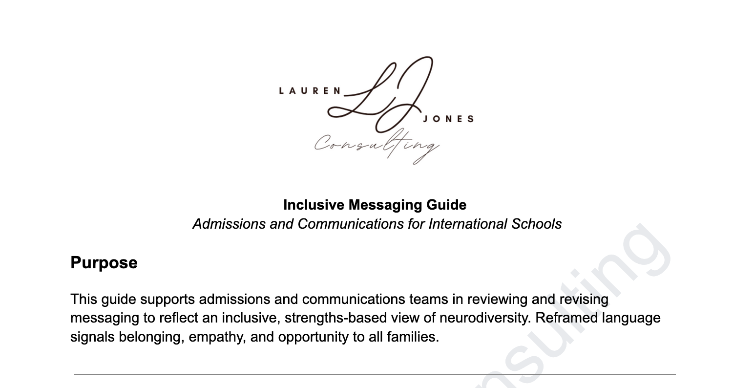 Strengths Based Reframing