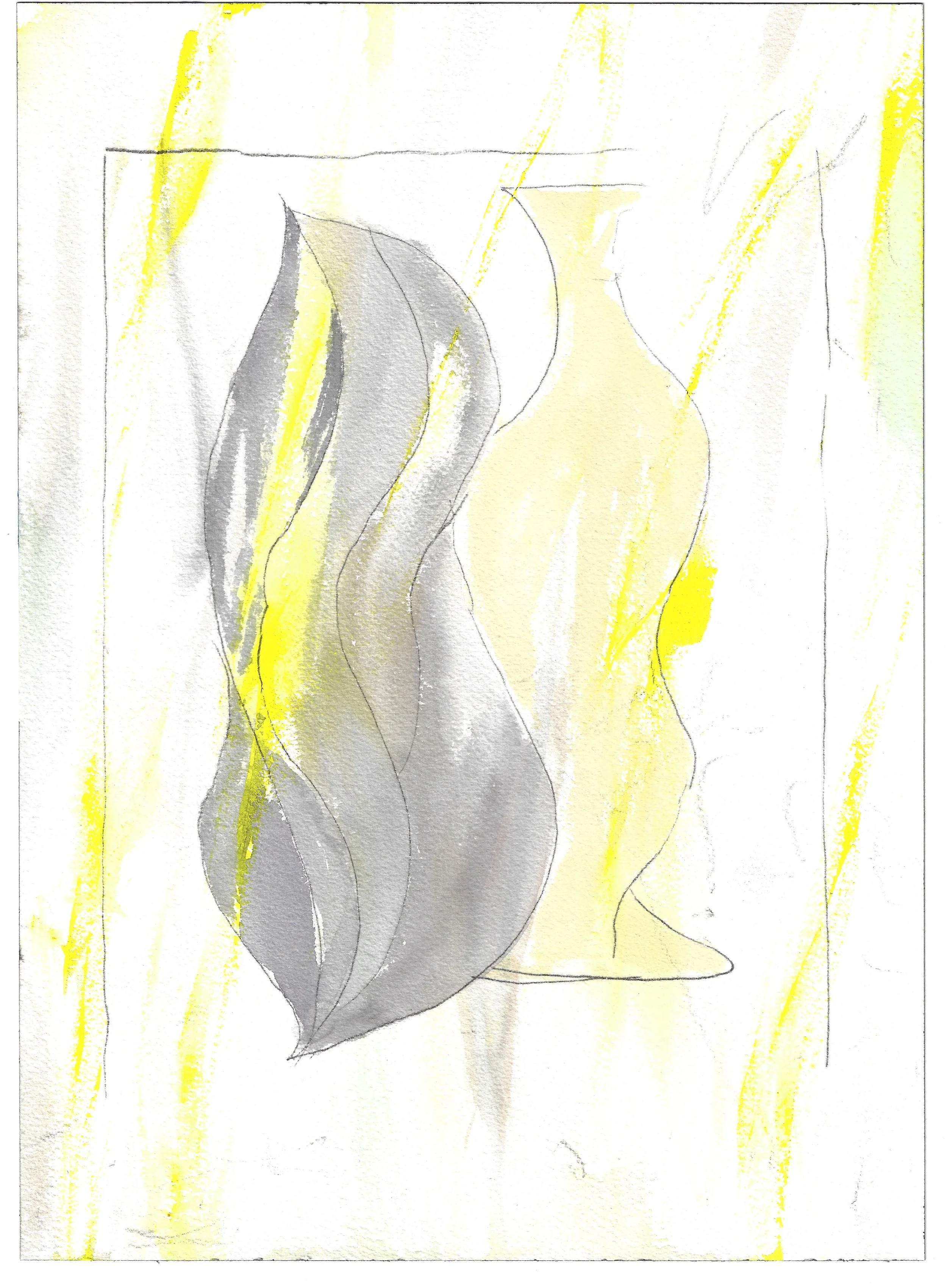 10x14 Gouache Yellow Vases.jpg
