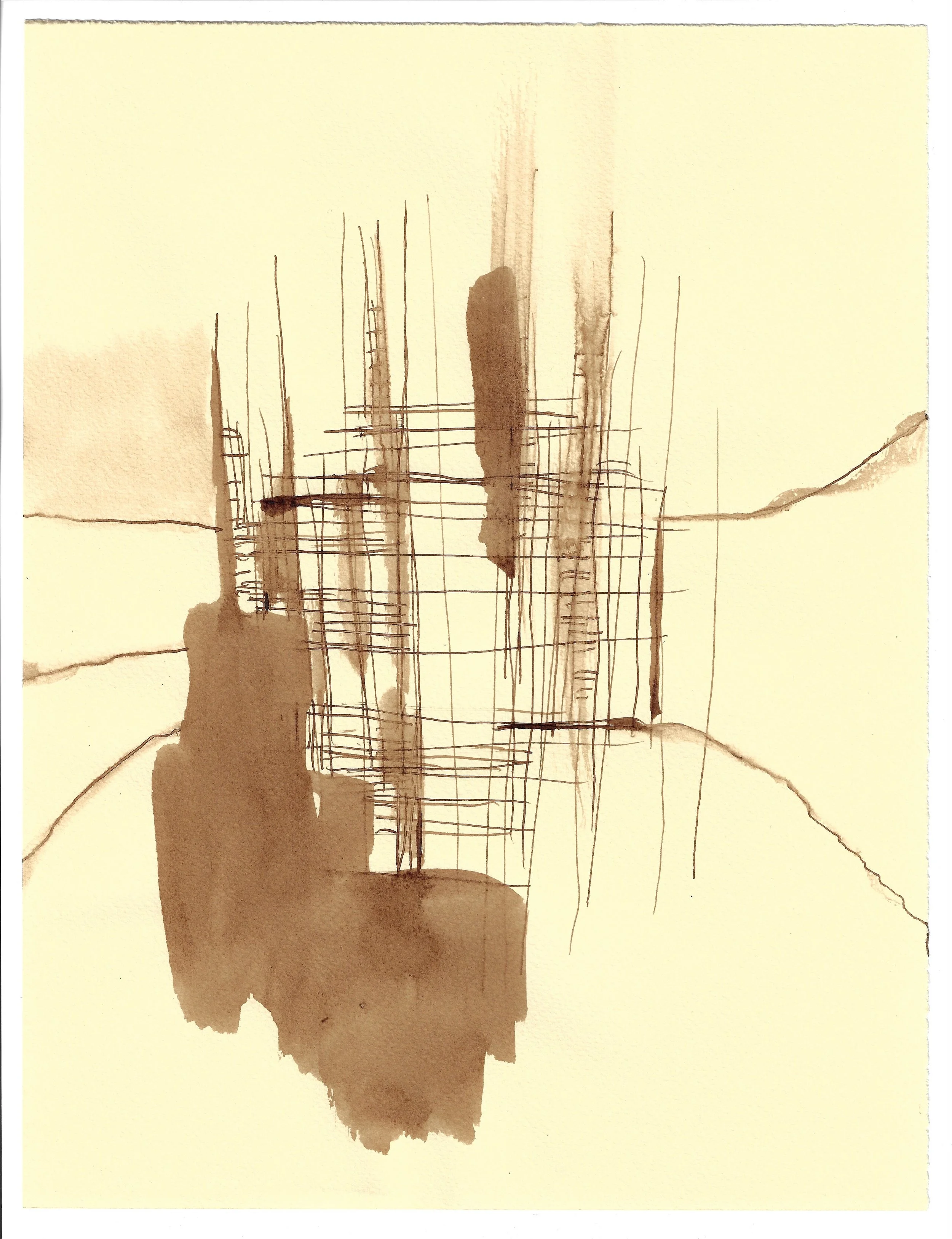 9.5x12.5 Walnut ink arch study 3.jpg
