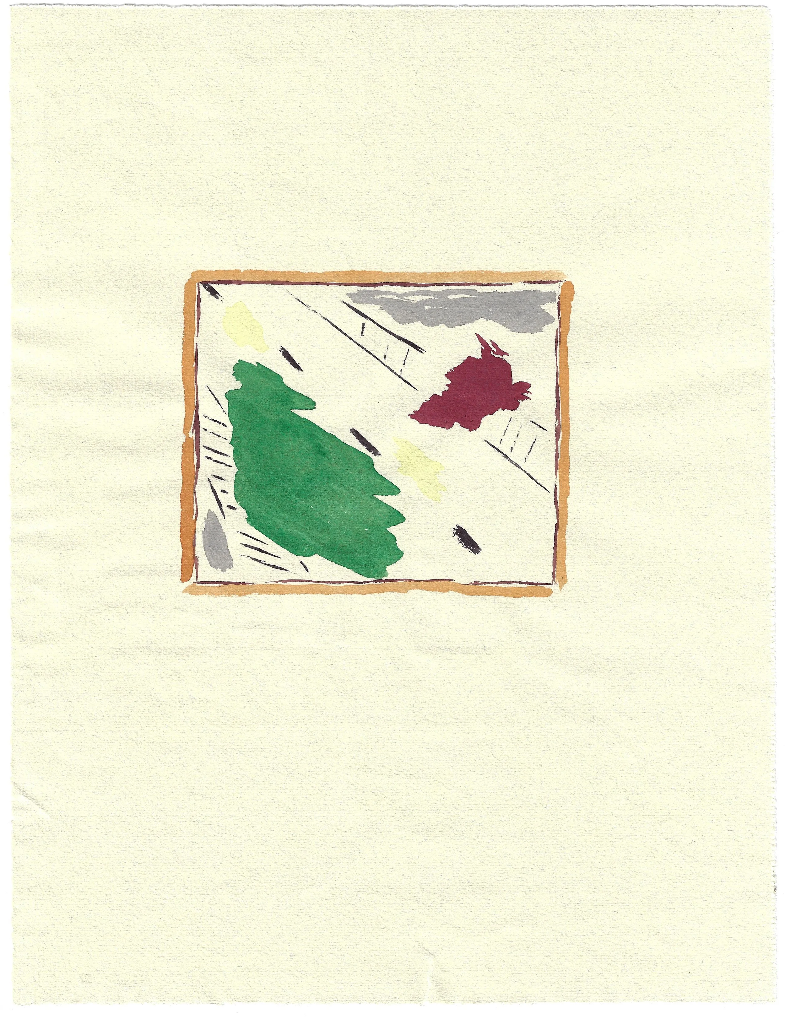 9.5x12.5 Gouache Framed Paintings series 5.jpg