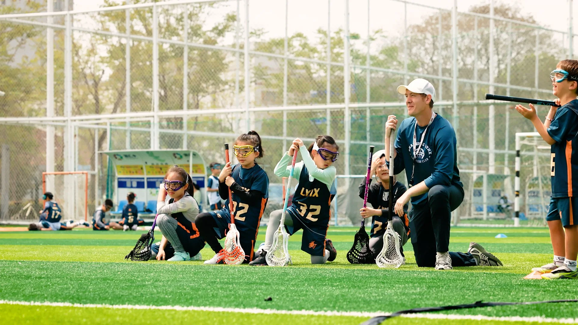 Shanghai Lynx Lacrosse Sports Team Photography U8