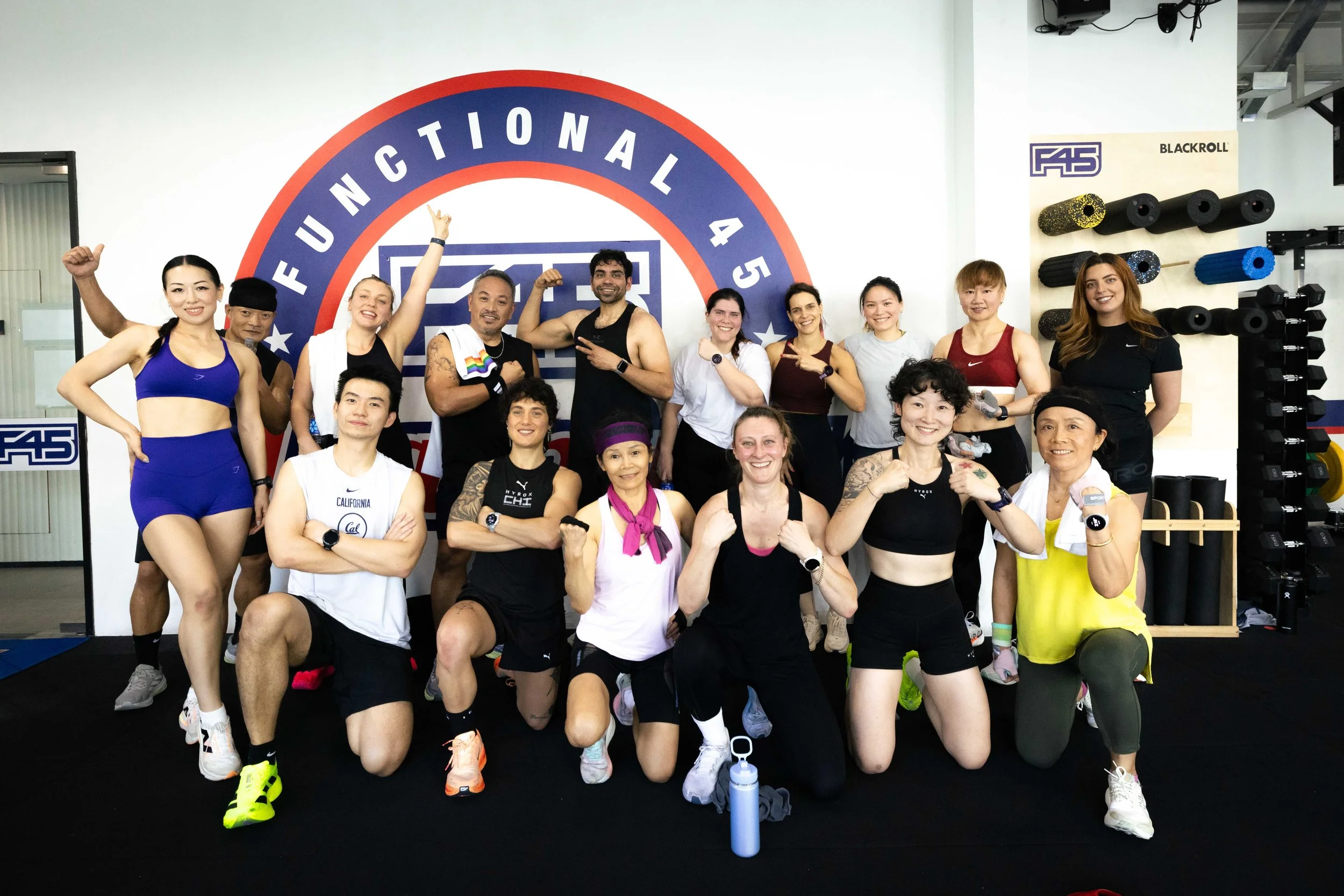 F45 Hyrox Training Photography Shanghai China