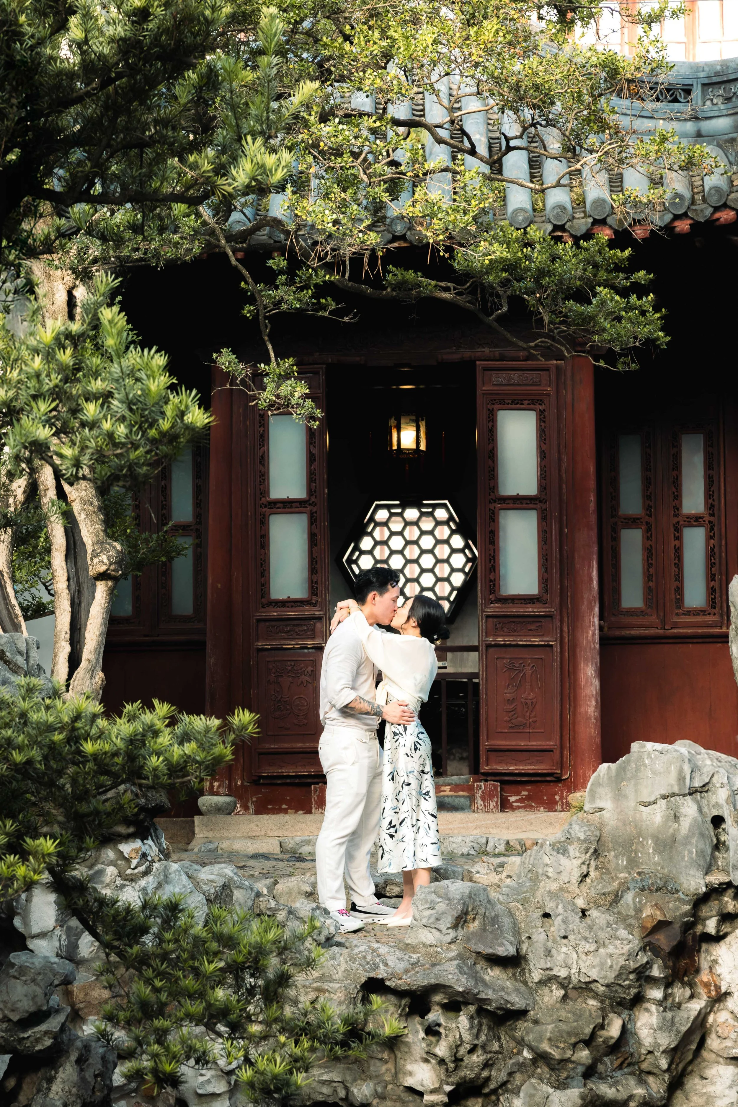 Shanghai Marriage Proposal Photos Yu Gardens