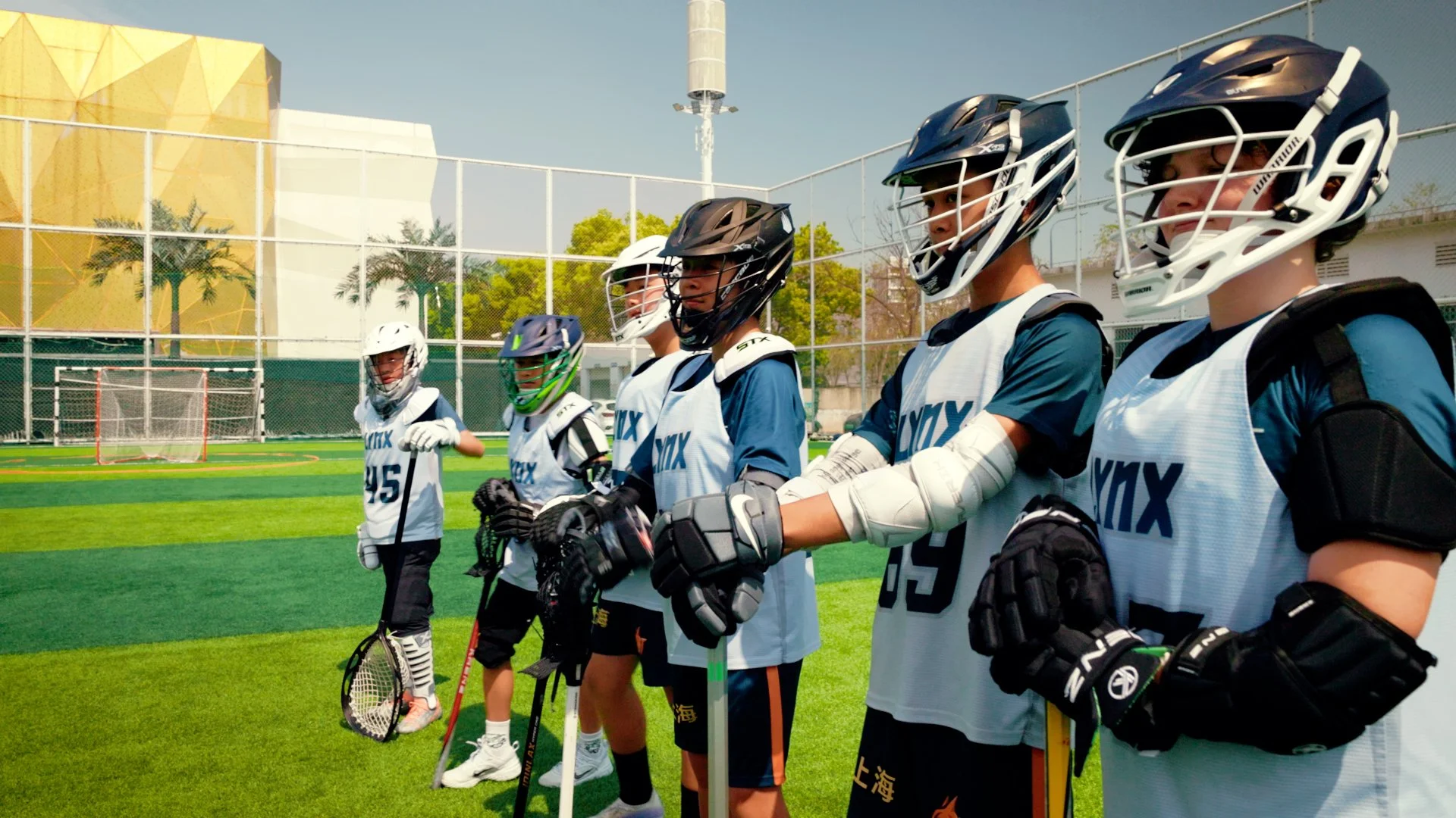 Shanghai Lynx Lacrosse Sports Team Photography U16