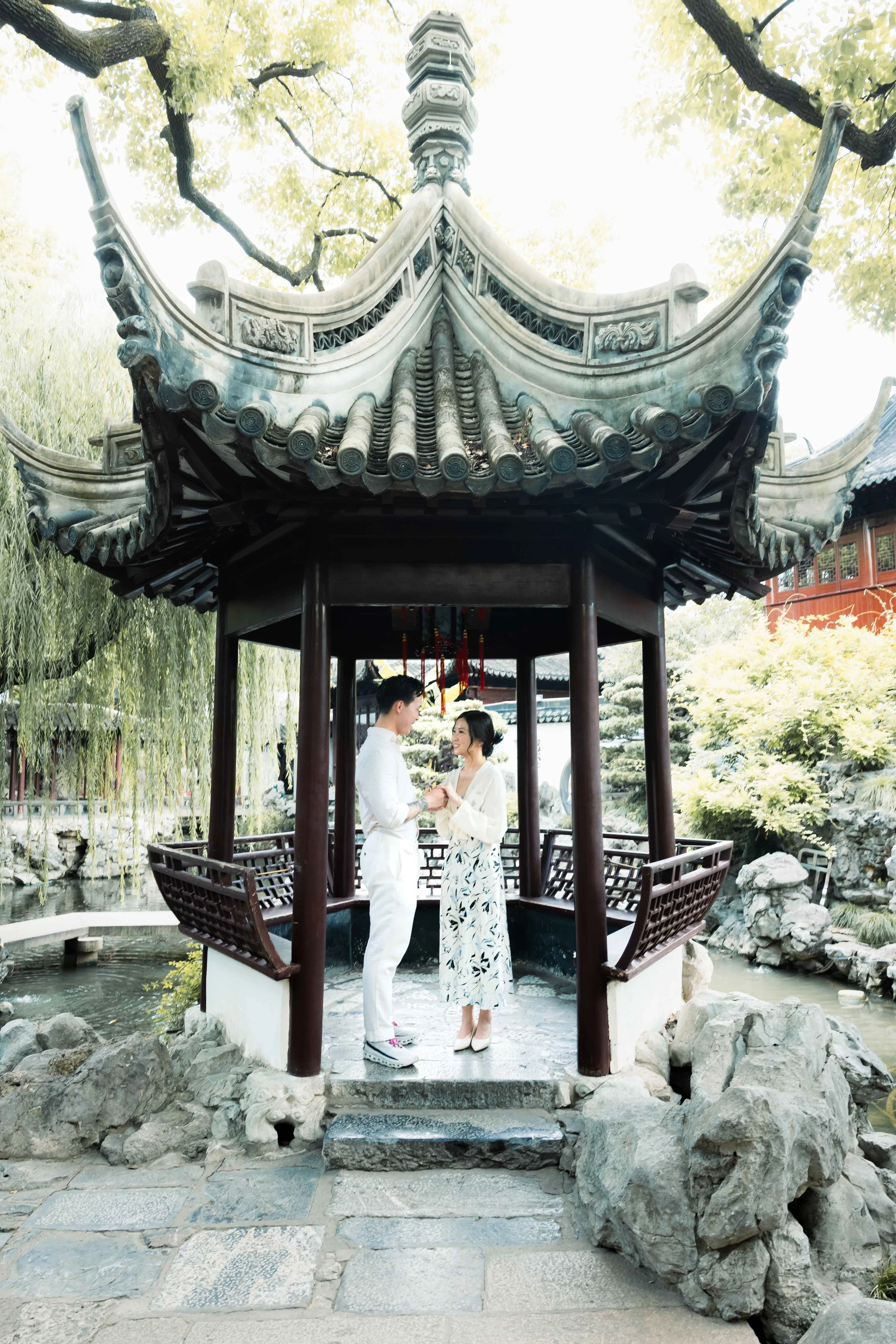 Shanghai Marriage Proposal Photos Yu Gardens