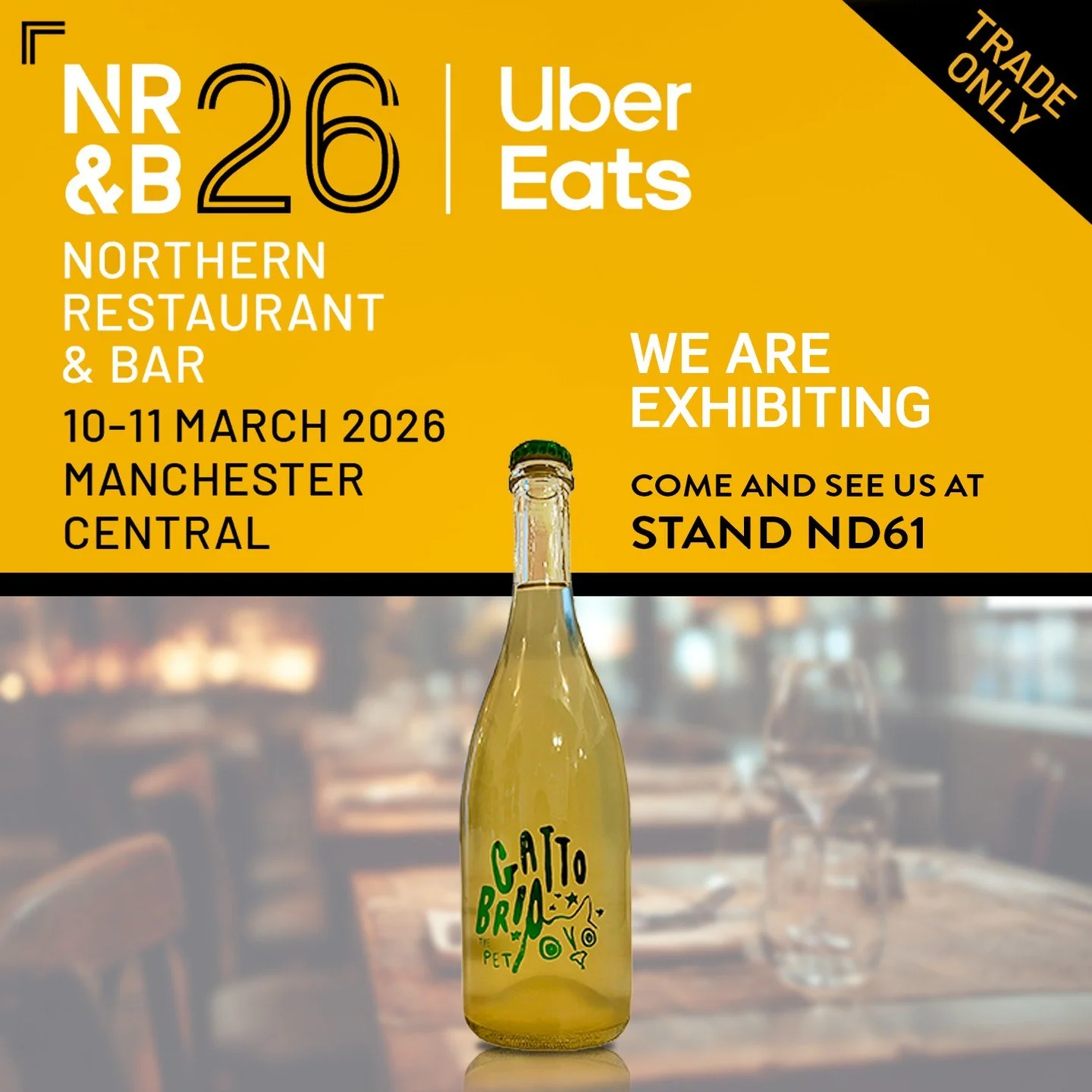 Just over a week to go until NRB 2026, &amp; Stand ND61 won&rsquo;t be one to skip. 🍺🍷

We&rsquo;ll be showcasing a line-up that spans styles, regions &amp; some serious character - from hazy Bavarian wheat beer to a dynamic sparkling Verdicchio &a
