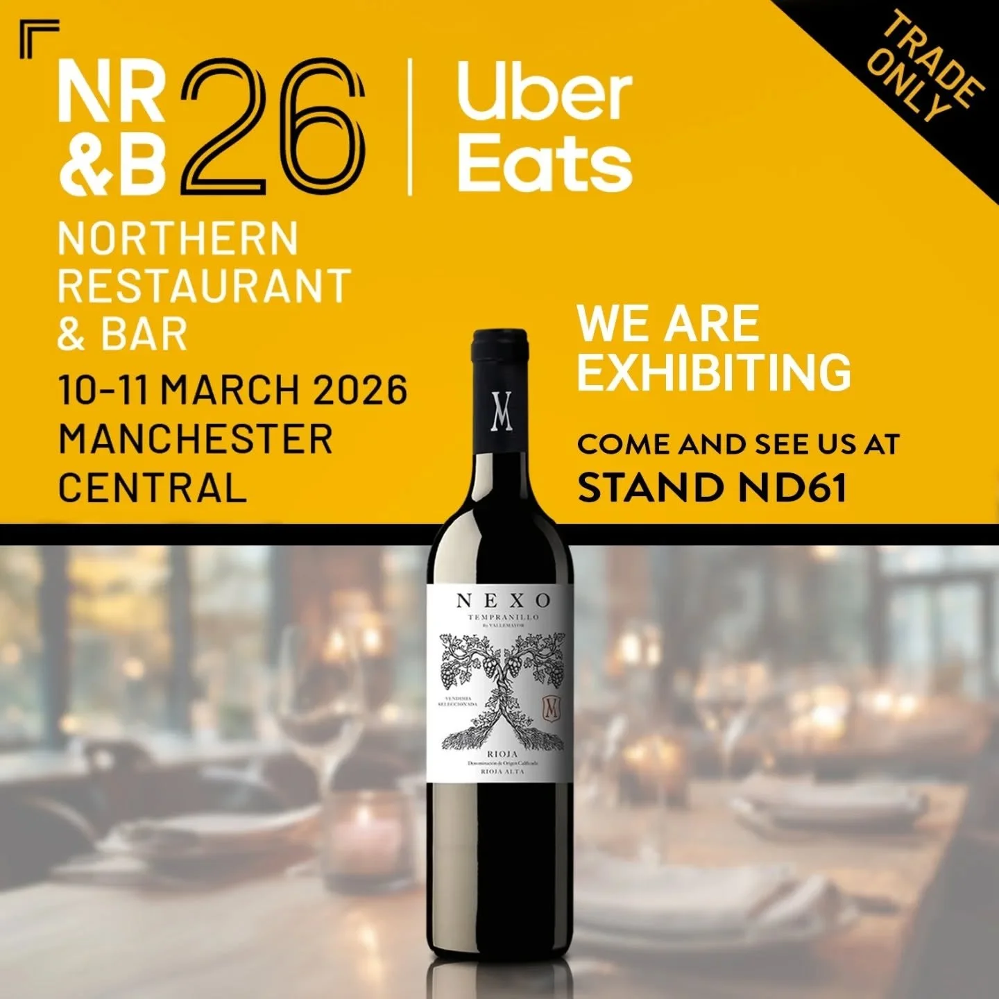 NRB 2026 is just around the corner &amp; Stand ND61 needs to be on your visiting agenda. 🍺🍷
This year we&rsquo;re pouring a line-up that really packs a punch: from a bold Rioja Tempranillo to an Argentinian icon lager, a crisp New Zealand Sauvignon