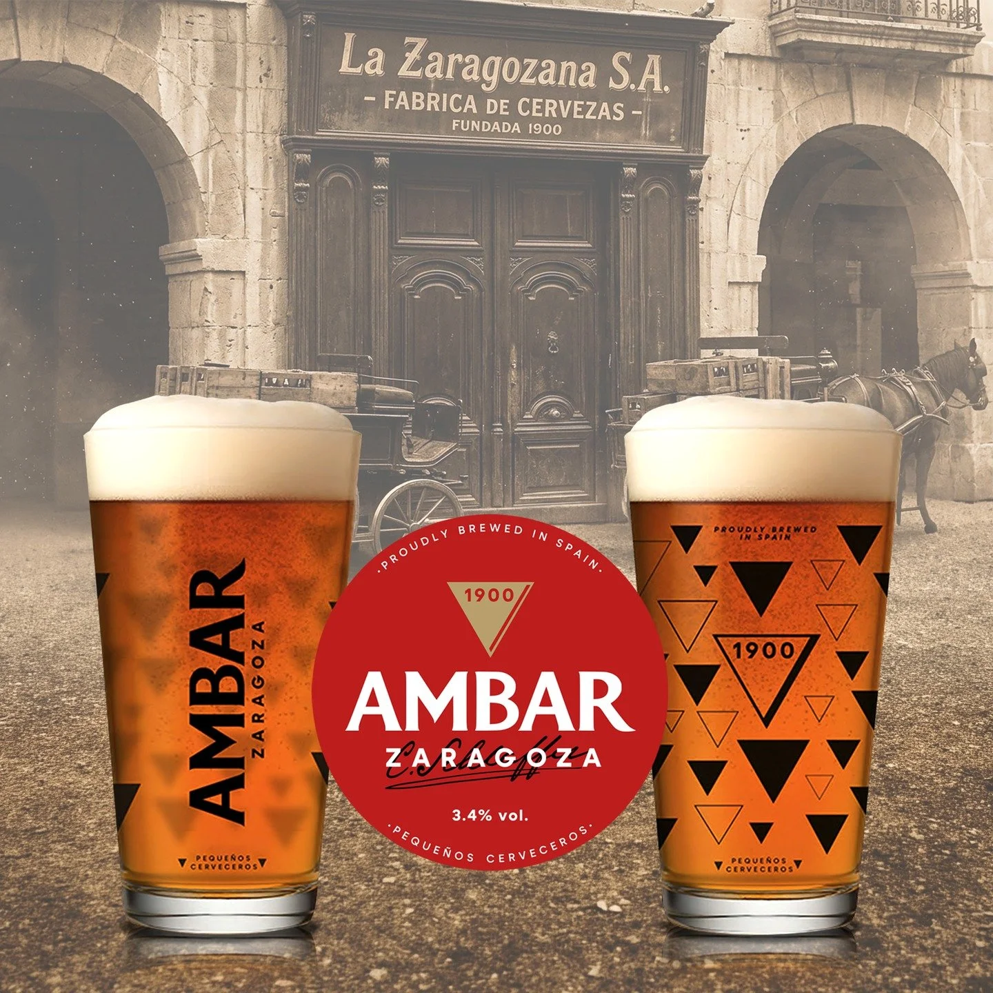 Morgenrot are thrilled to be collaborating with Cervezas Ambar as their exclusive UK partner, introducing one of Spain&rsquo;s quietly iconic independent breweries to the British trade with its standout 3.4% lager.

Founded in 1900 by a group of frie