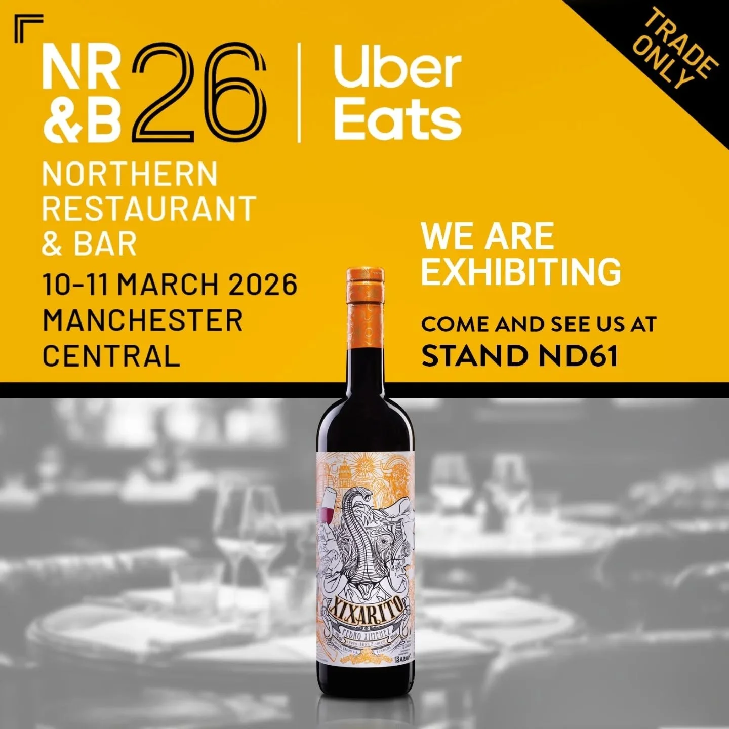 We&rsquo;re just a couple of days away from NRB 2026 &amp; Stand ND61 promises to be a real highlight. 🍺🍷

This year we&rsquo;re pouring a line-up that stretches from alpine lager to Galician cider, with Spanish vermouth &amp; Pedro Xim&eacute;nez 
