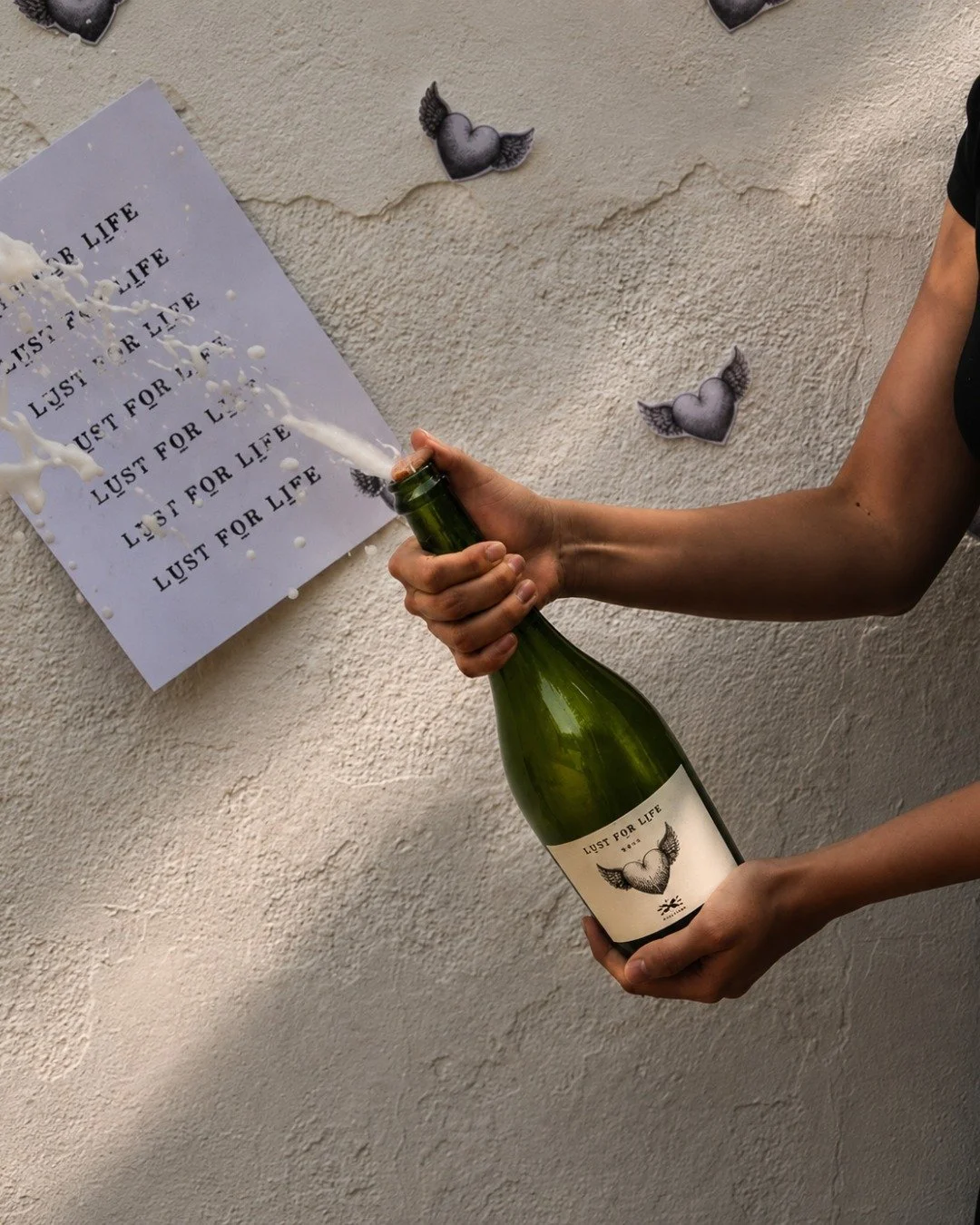Some wines whisper. This one turns the volume all the way up.

Meet our new Lust For Life by Wines N' Roses - a sparkling wine that wears its inspiration proudly. Named after the iconic anthem that Iggy Pop &amp; David Bowie wrote in a hotel room in 