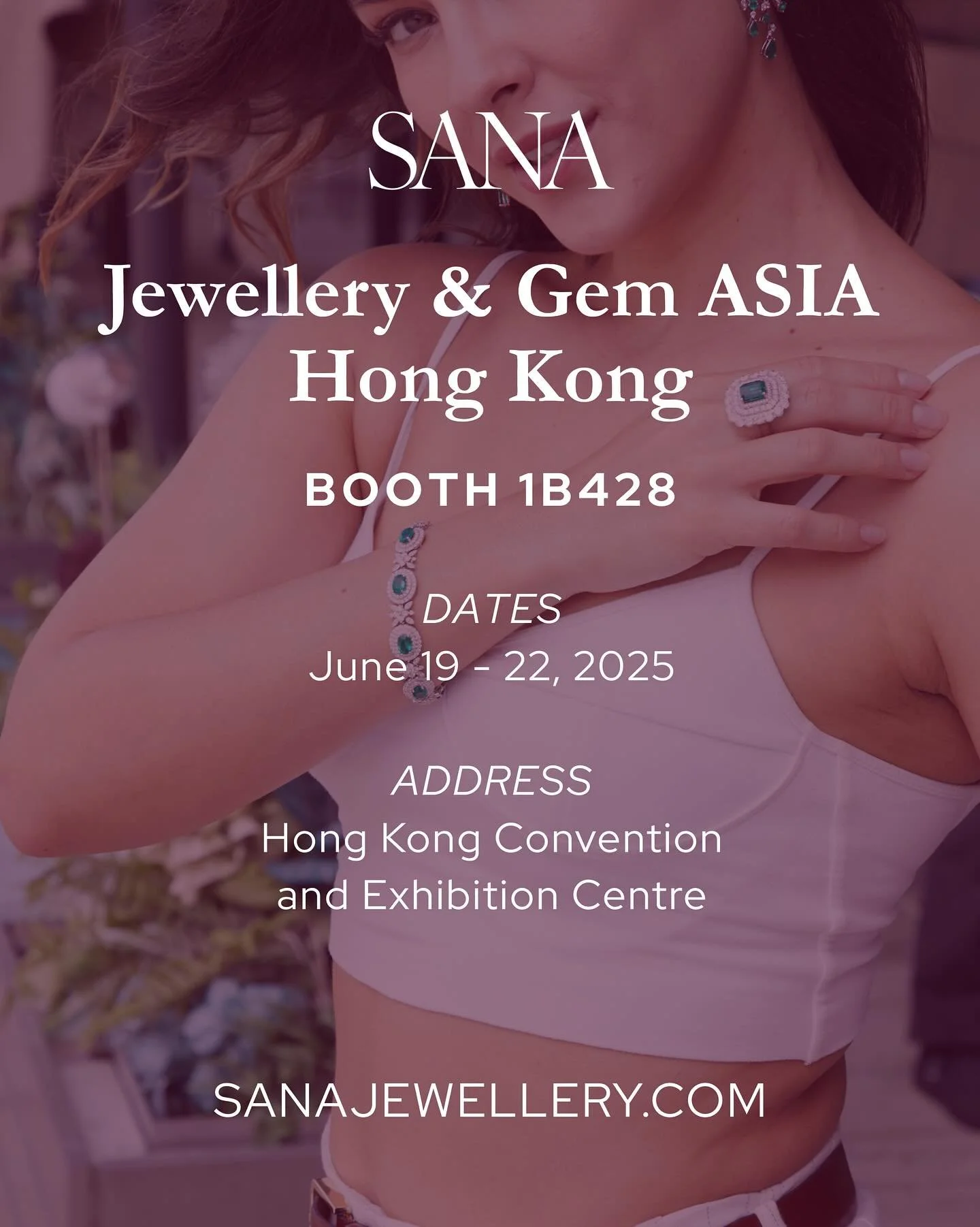 We can’t wait to see you tomorrow! Make sure you save this post & come visit us in the exhibition to view our exclusive collection 💫