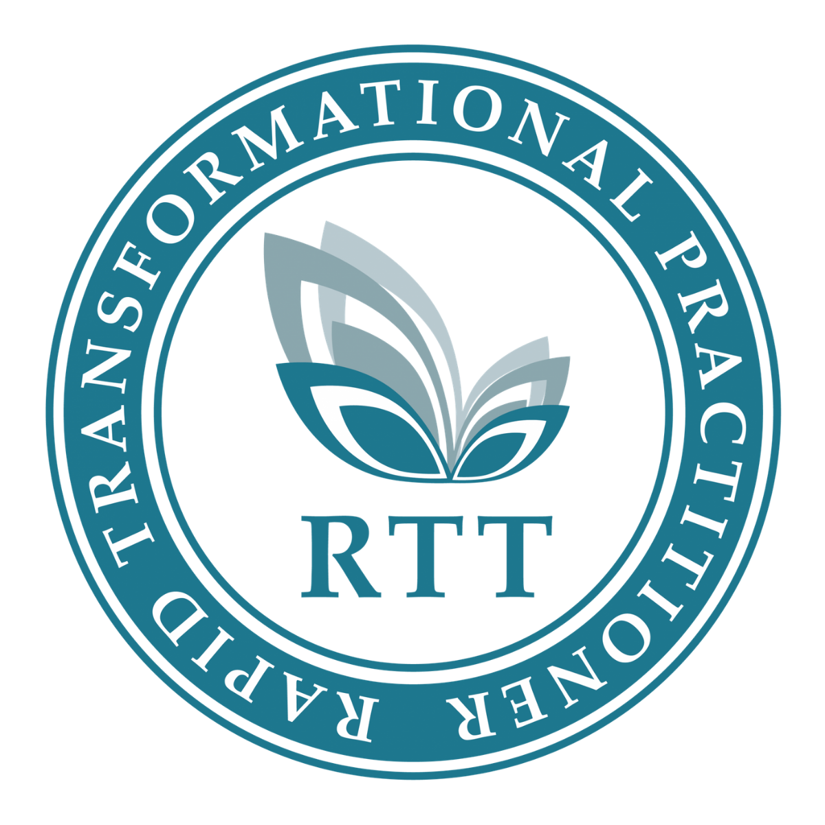 RTT Practitioner logo, from a hypnotherapist and web designer specialising in websites for healing professionals