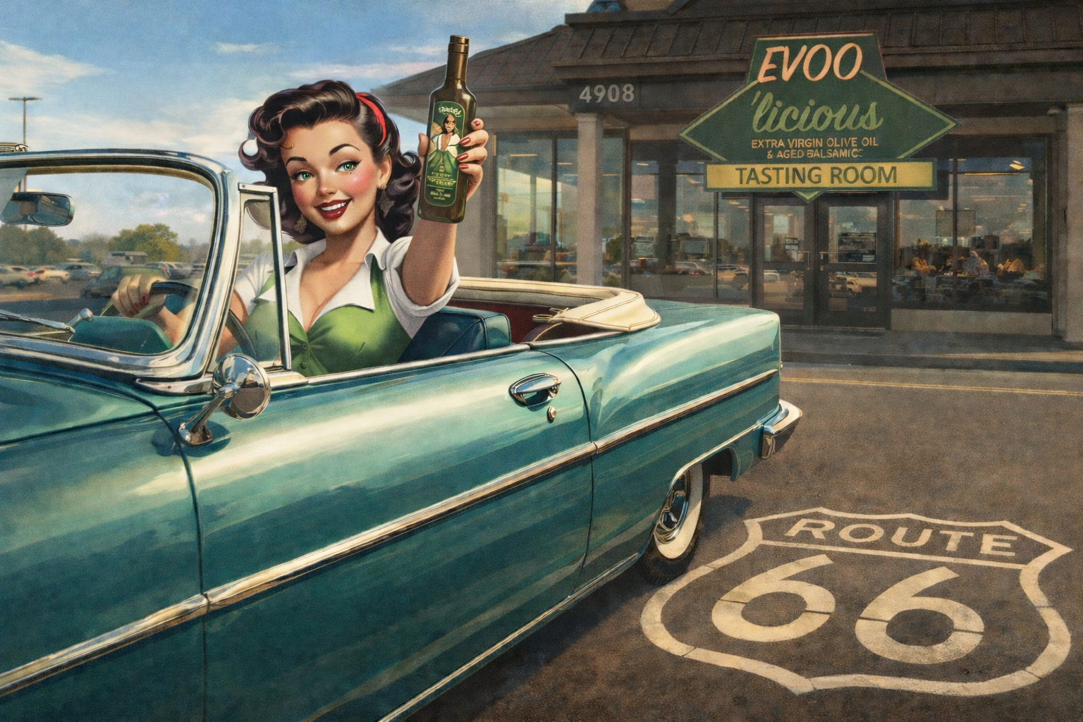 A Culinary Cruise on Route 66