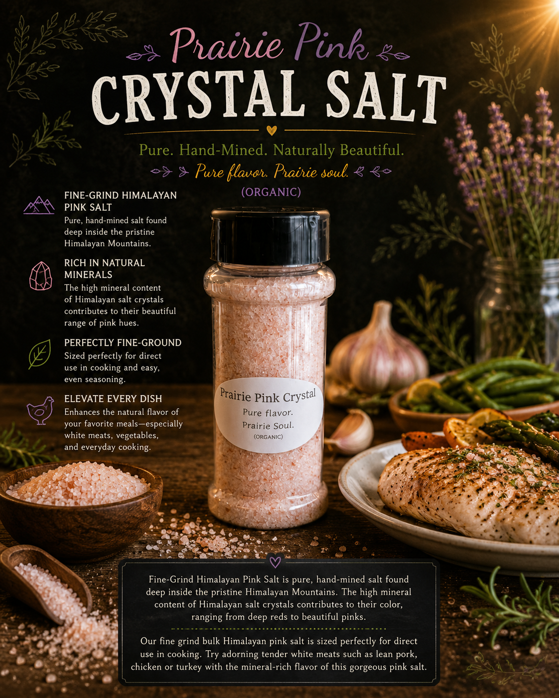 Prairie Pink Crystal