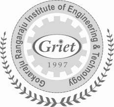 Griet logo for Gallaal Rangaru Institute of Engineering & Technology, featuring a gear, laurel branches, and the year 1997.
