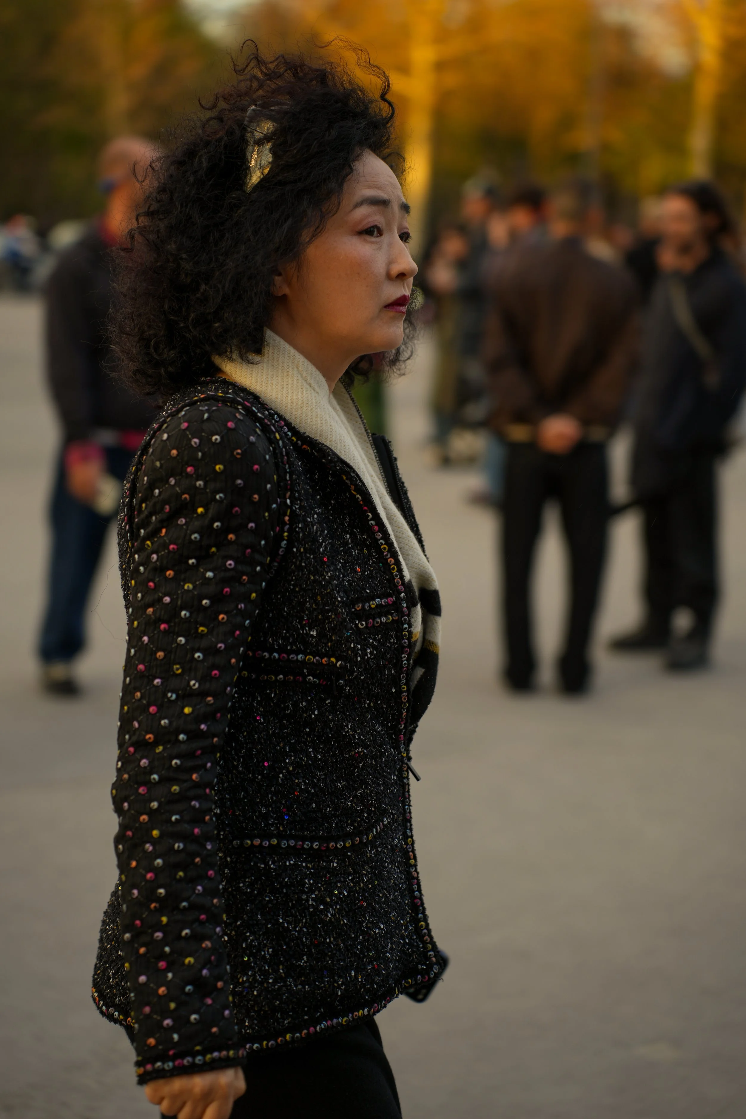 PFW Chanel street style