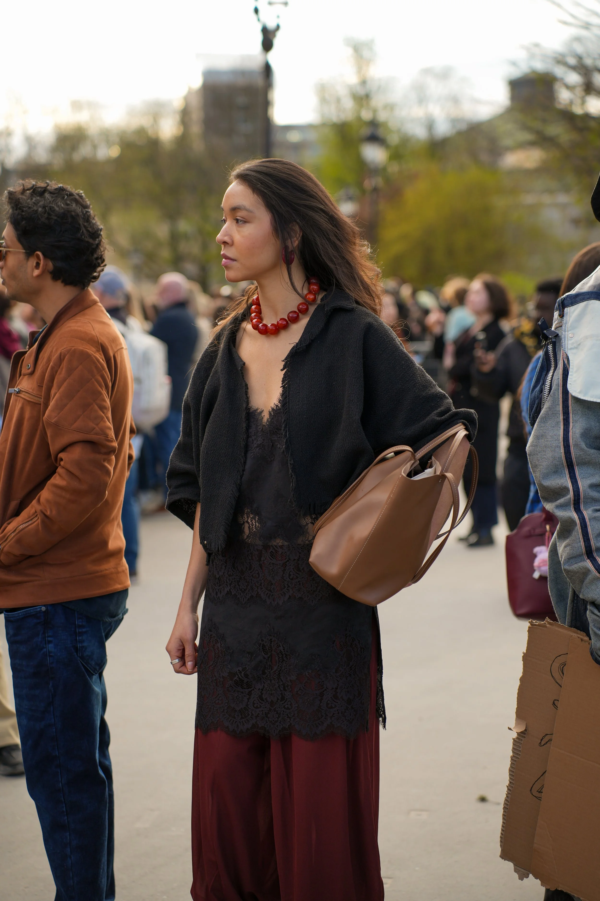PFW Chanel street style