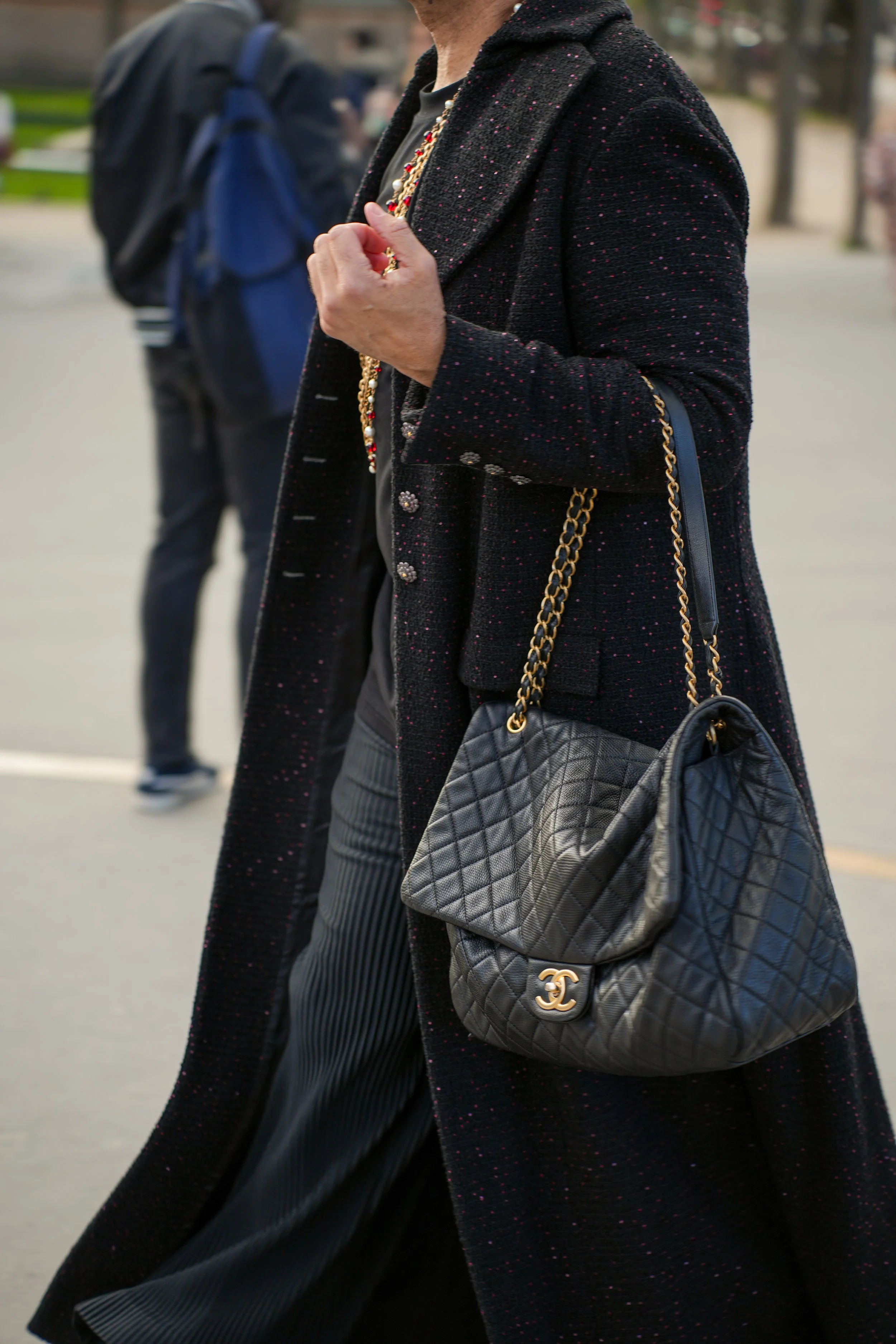 PFW Chanel street style