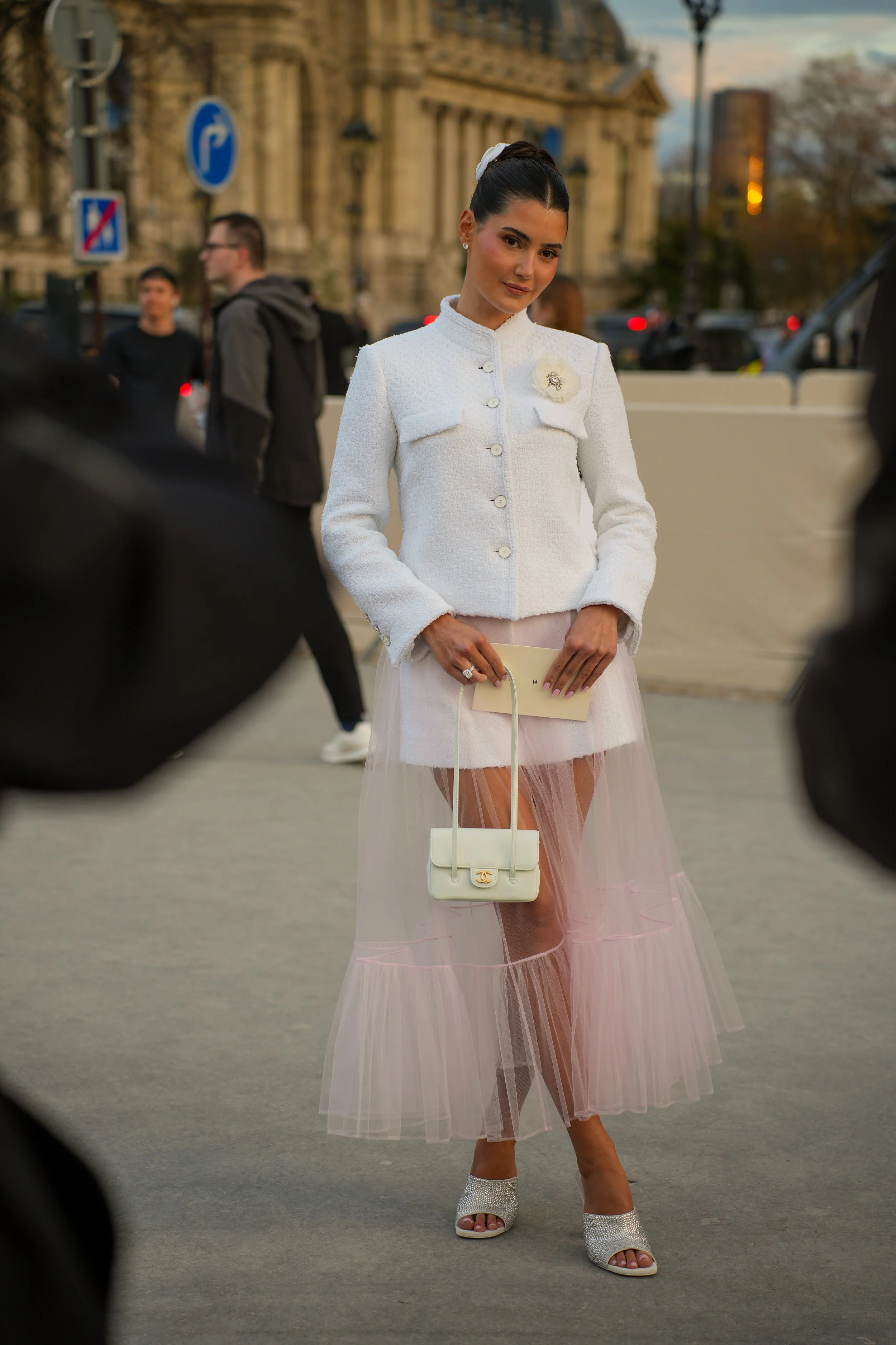 PFW Chanel street style