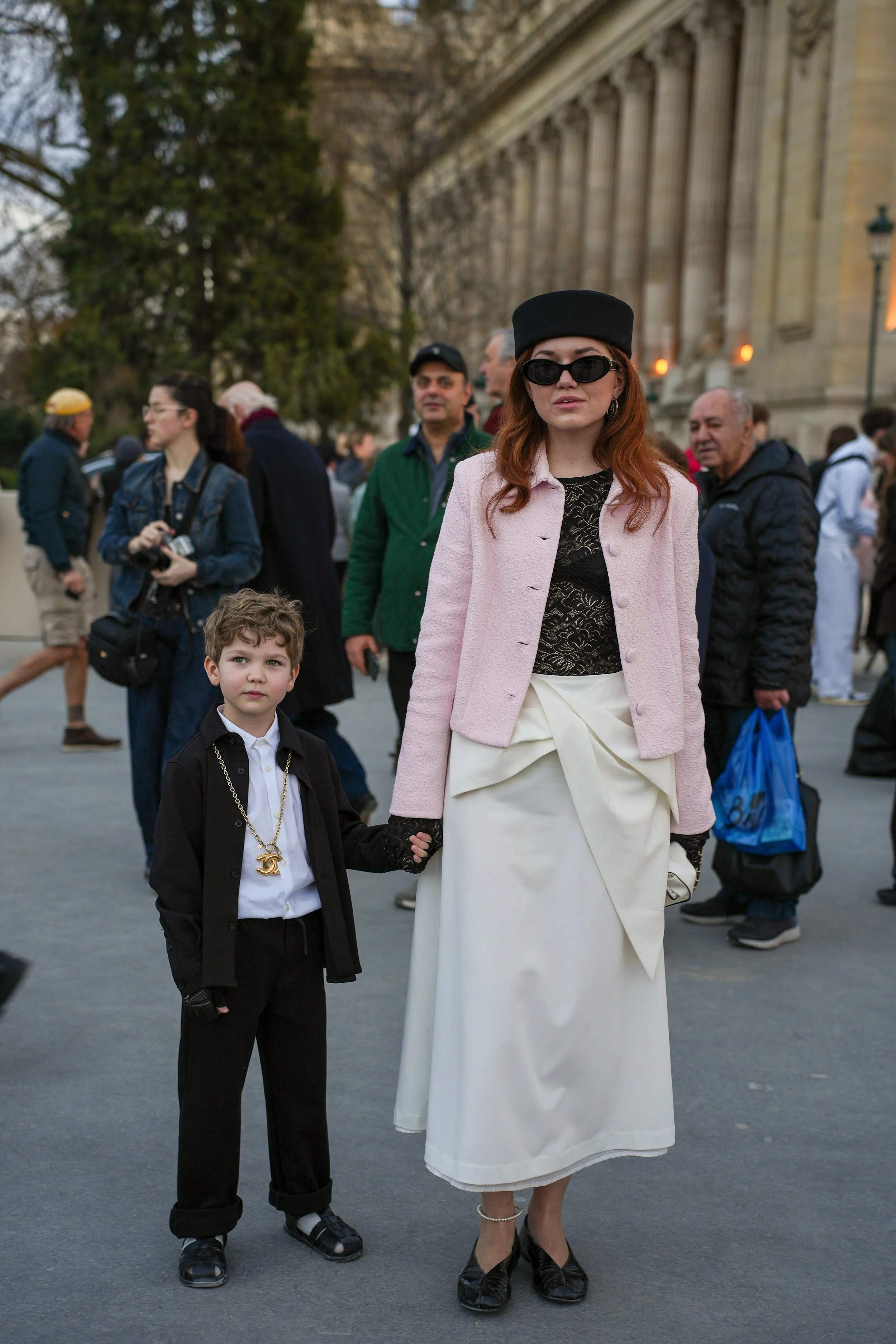 PFW Chanel street style