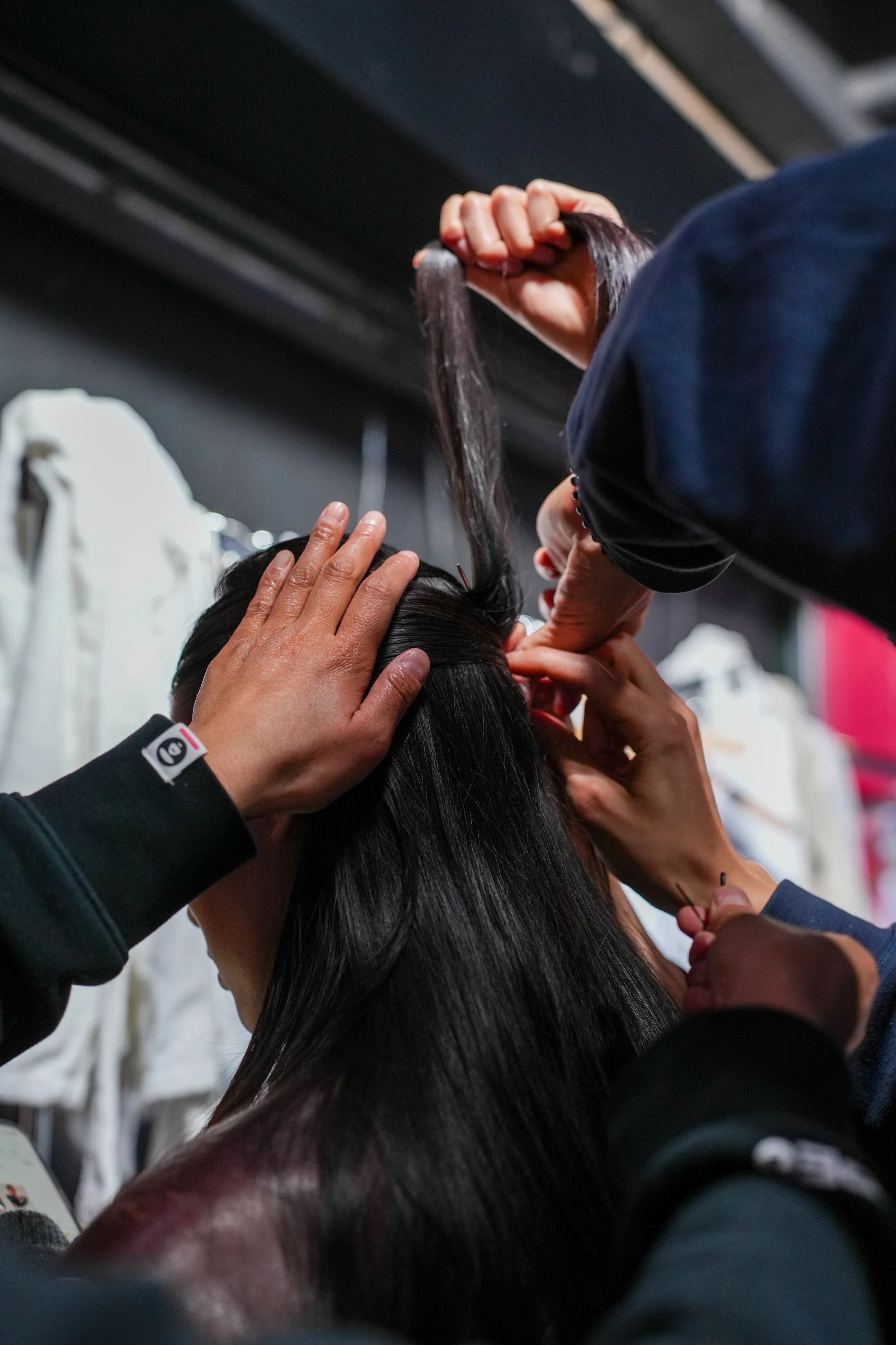 PFW Backstage at EENK 