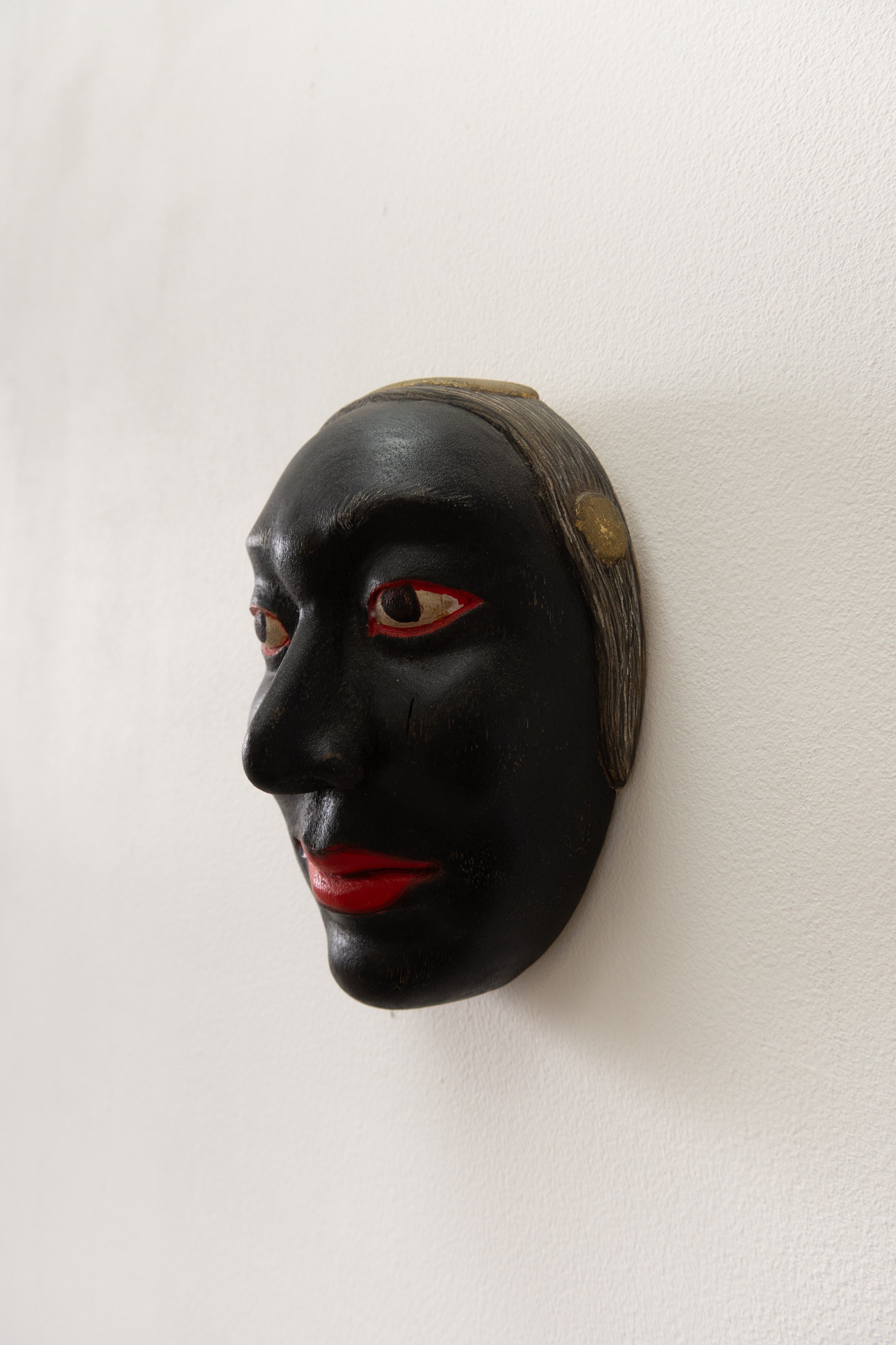 Sedulur papat - black by Nugi Ketut, contemporary artwork at SUN.CONTEMPORARY in Pererenan, Bali