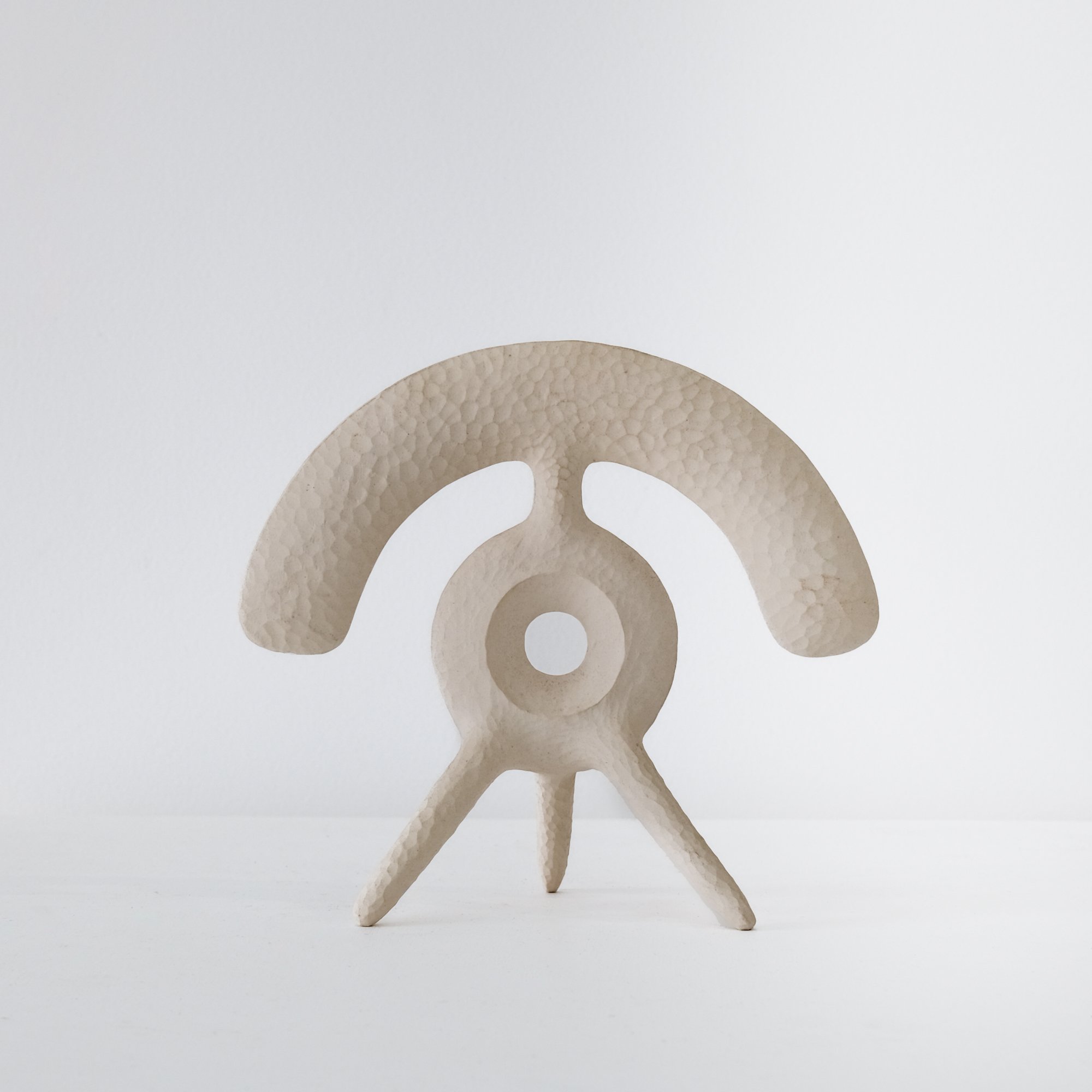 Triad Semi Circle Portal Buddy (White) by Aleph Geddis | Contemporary ...