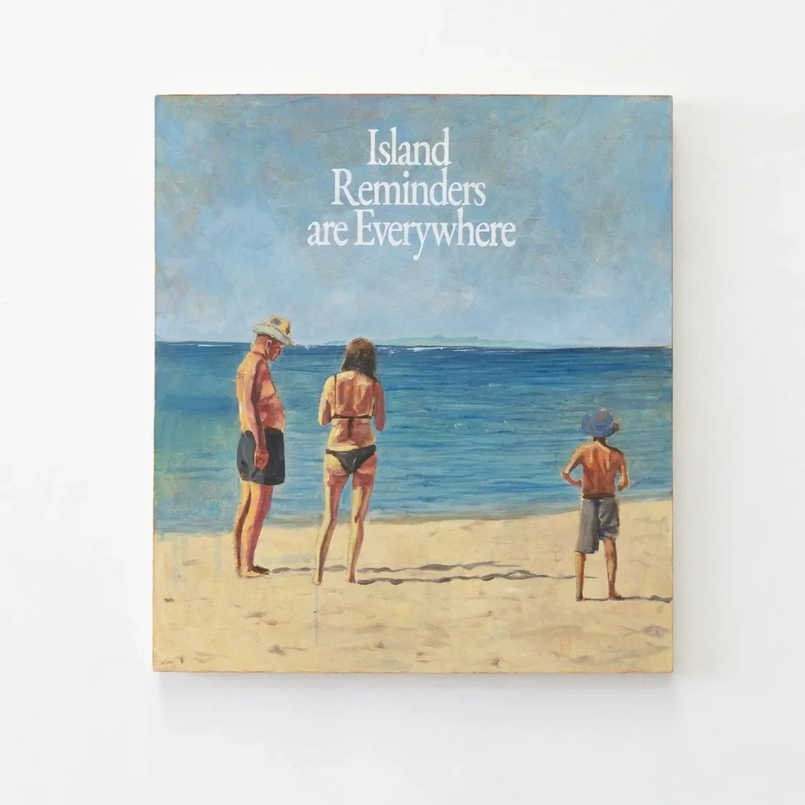 Island Reminders Are Everywhere by Nugi Ketut, contemporary artwork at SUN.CONTEMPORARY in Pererenan, Bali