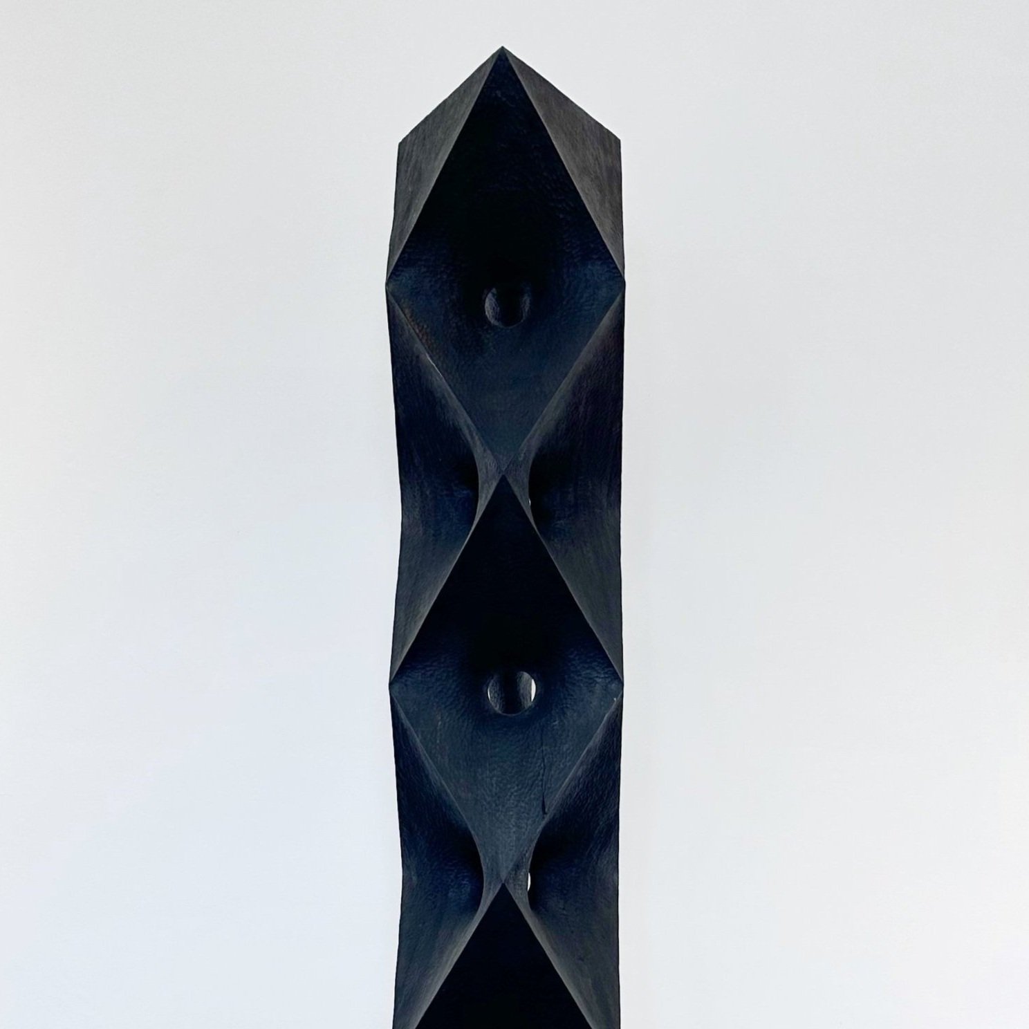 Hard Soft Octahedron Totem by Aleph Geddis, contemporary artwork at SUN.CONTEMPORARY in Pererenan, Bali