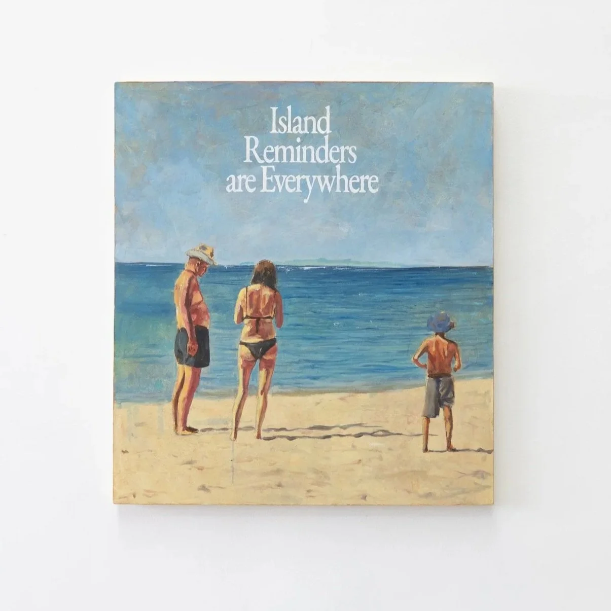 Island Reminders Are Everywhere by Nugi Ketut, contemporary artwork at SUN.CONTEMPORARY in Pererenan, Bali