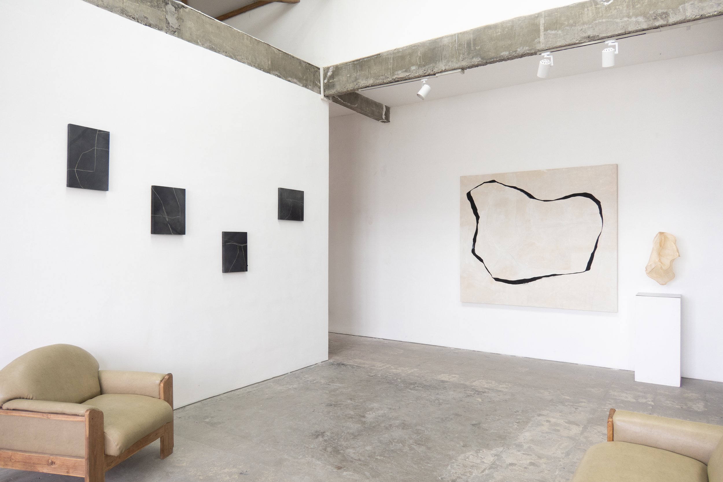 Installation view of Threshold of Form at SUN.CONTEMPORARY, Pererenan, Bali