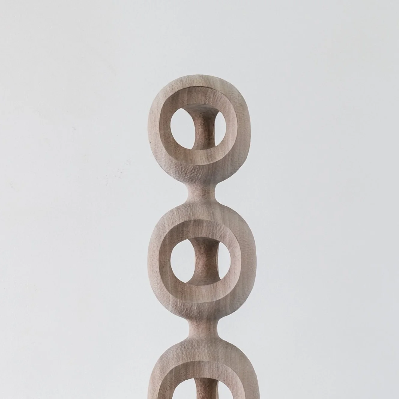 Organic Triad Portal Totem by Aleph Geddis, contemporary artwork at SUN.CONTEMPORARY in Pererenan, Bali