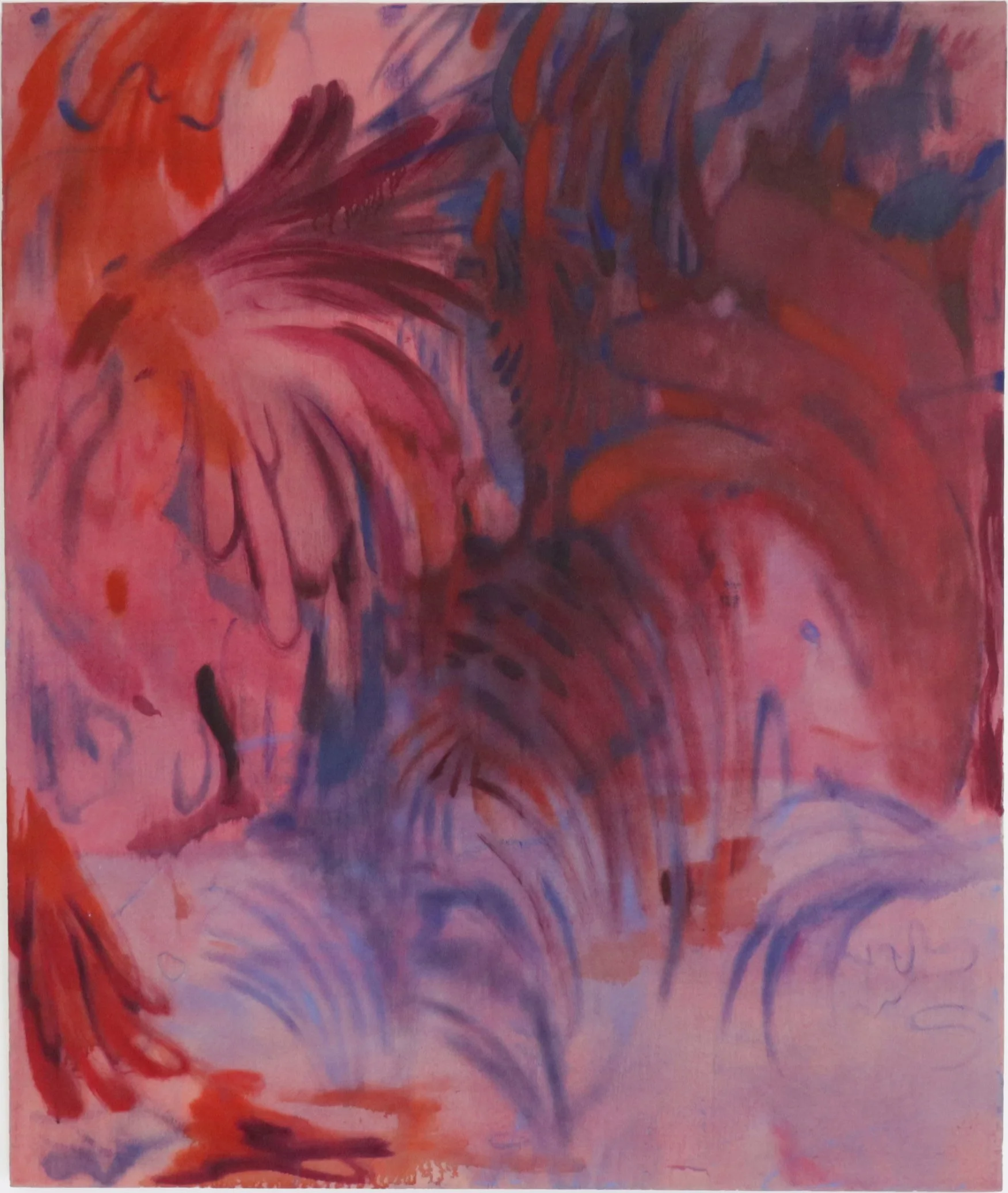Magenta Haze by Alexia Vogel, contemporary artwork at SUN.CONTEMPORARY in Pererenan, Bali
