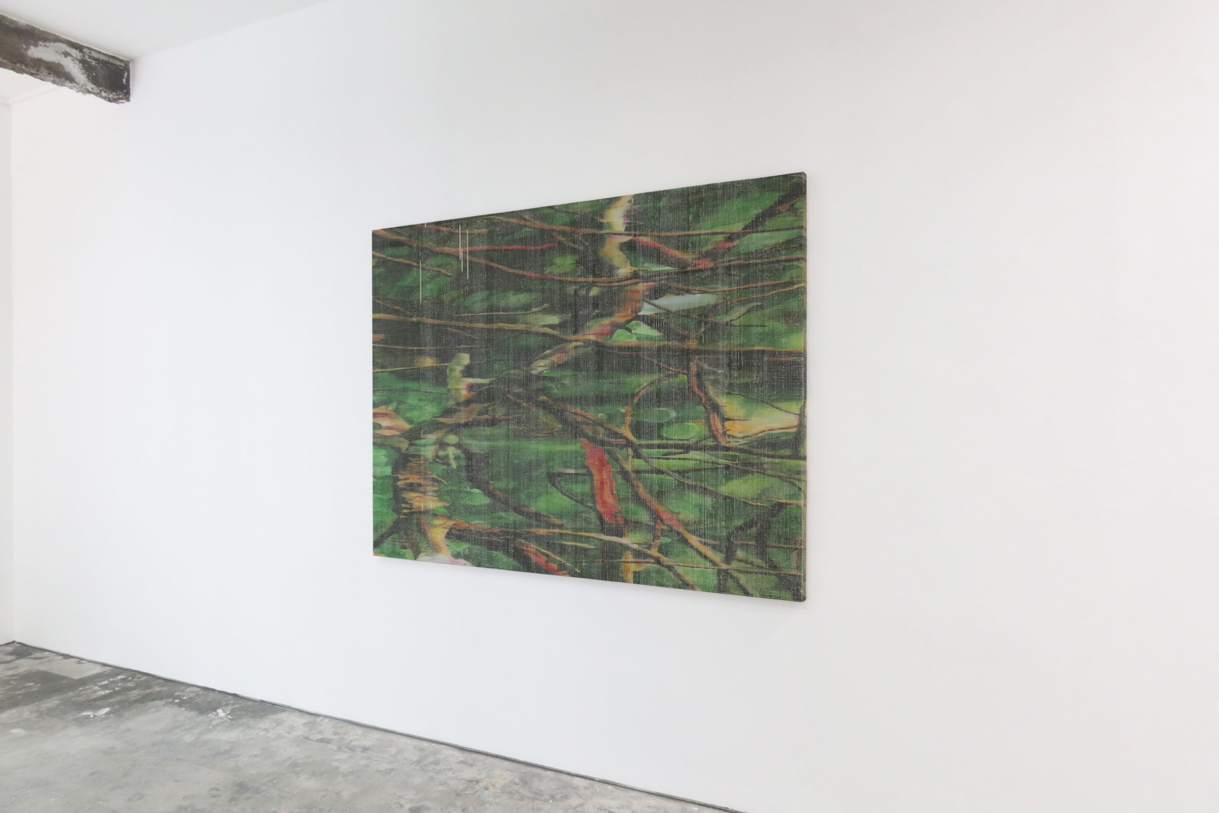 Menahan Hingar Bingar by Abyu Amanda Aldi, contemporary artwork at SUN.CONTEMPORARY in Pererenan, Bali