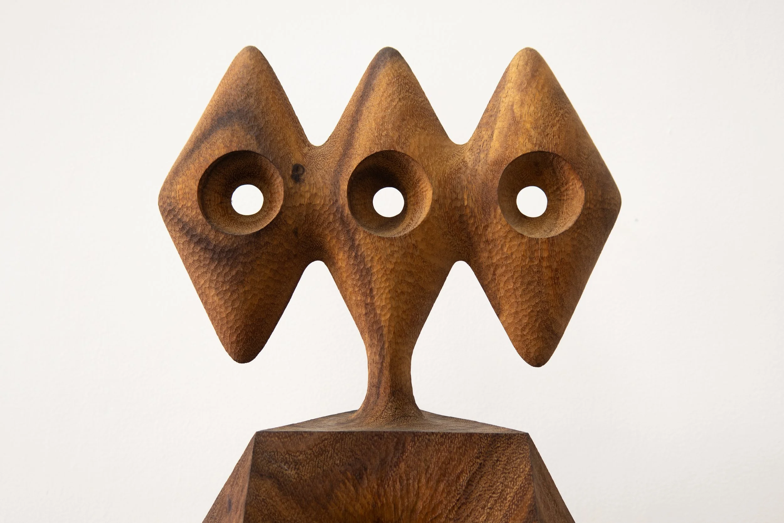 RHOMBI CUBOCTA PORTAL TOTEM by Aleph Geddis, contemporary artwork at SUN.CONTEMPORARY in Pererenan, Bali