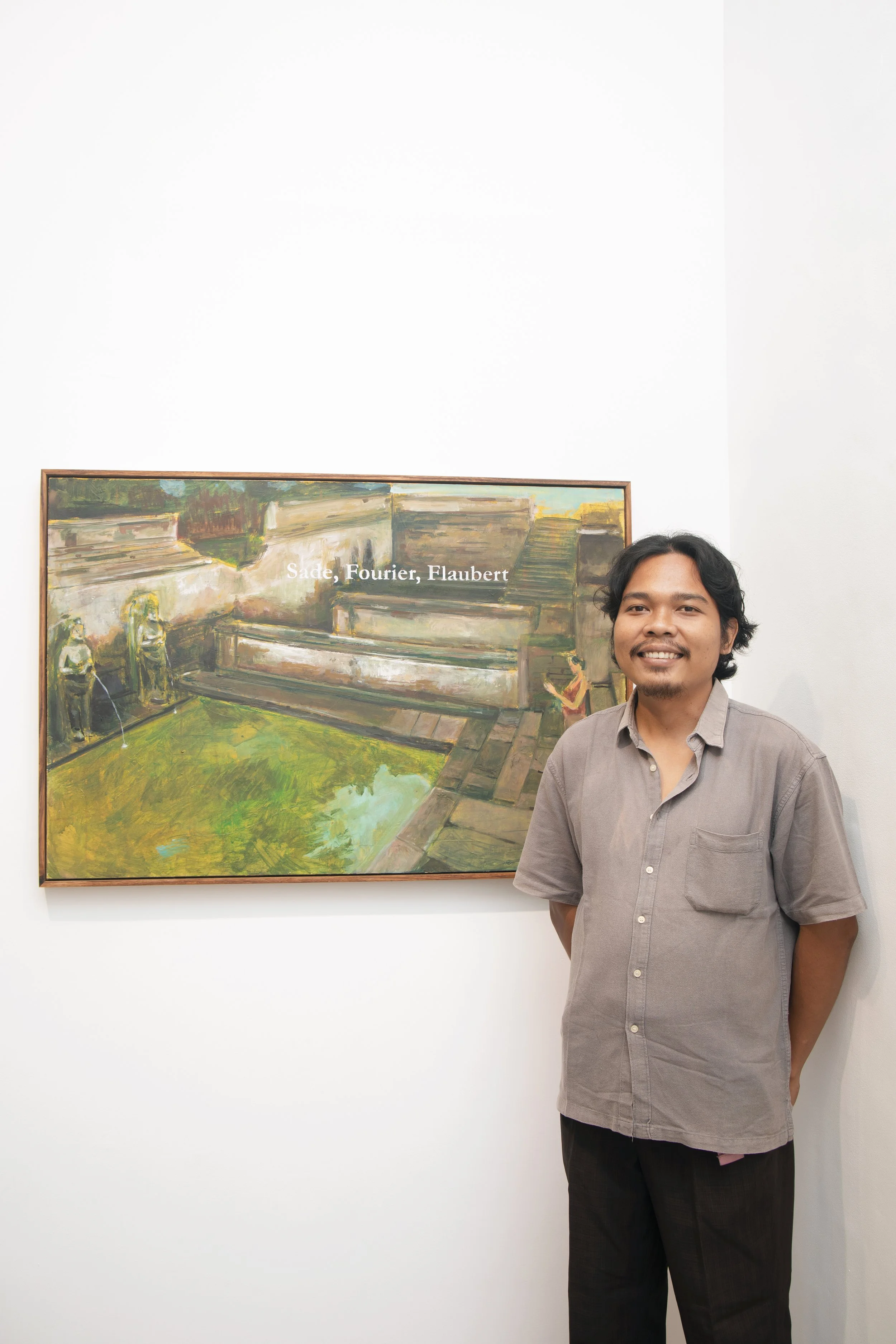 Nugi Ketut, contemporary artist at SUN.CONTEMPORARY, Pererenan, Bali