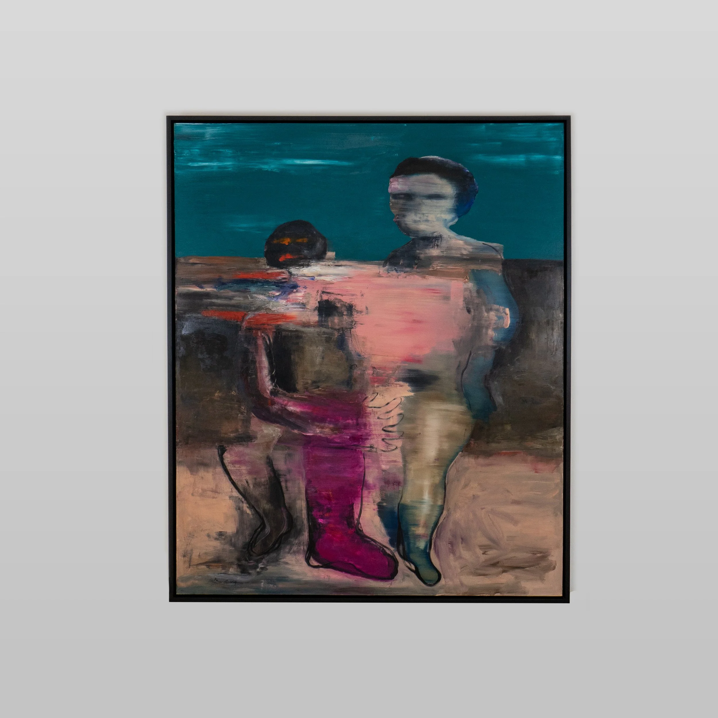 Dancing Barefoot by Pecut Sumantri, contemporary artwork at SUN.CONTEMPORARY in Pererenan, Bali