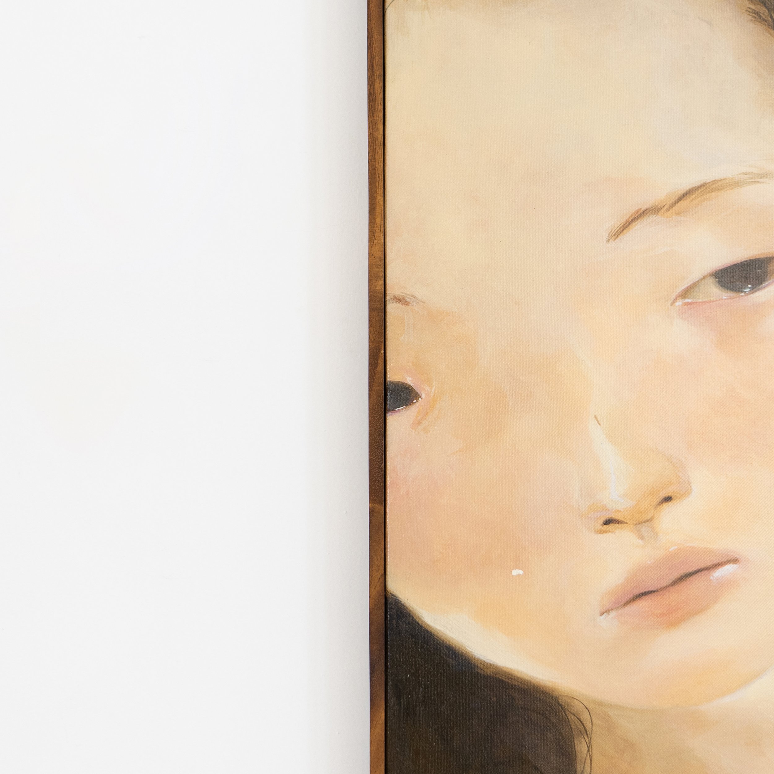 Painting titled “Lovely and Lively”, 2024, acrylic on canvas by Alodia Yap, exhibited at Sun Contemporary Gallery, Bali.