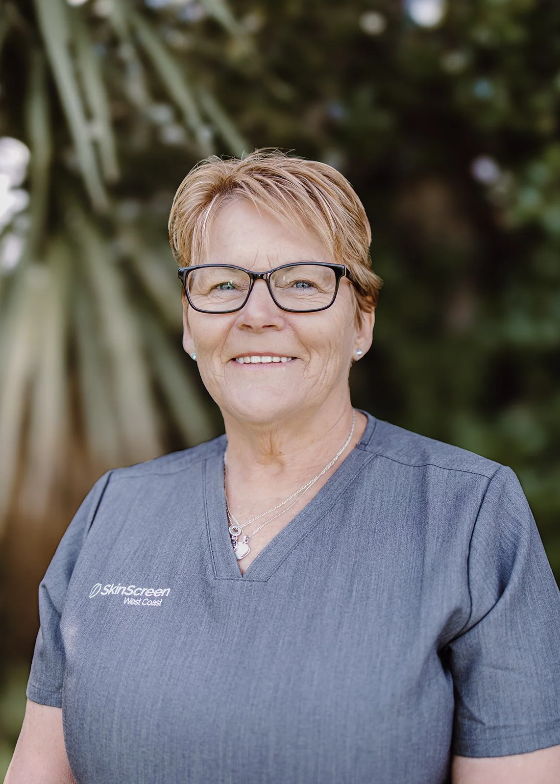 Rose Ruddle wearing skinscreen uniform