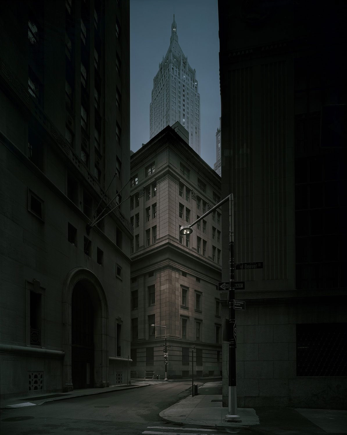 Michael Massaia, Beginnings – New York – Remnant #4, 2023, Sepia, Selenium, & Gold toned Silver Gelatin Photograph