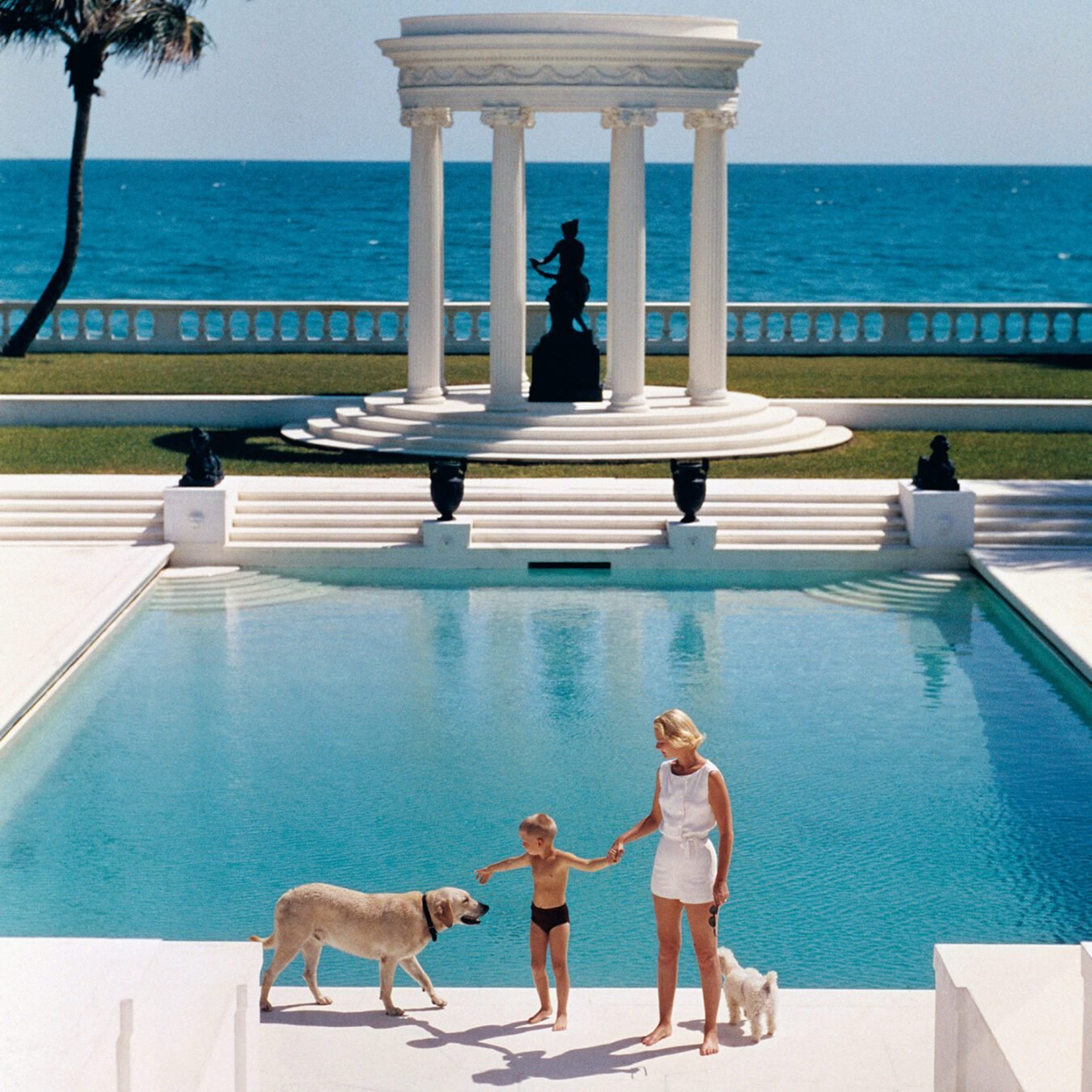 Slim Aarons, Nice Pool, 1955, C-Type Color Photograph